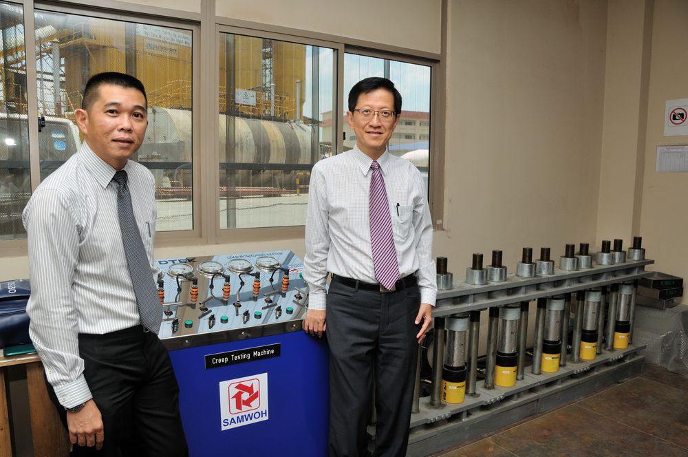 (From left): Eric Soh, CEO, and Dr Ho Nyok Yong, chief operating officer