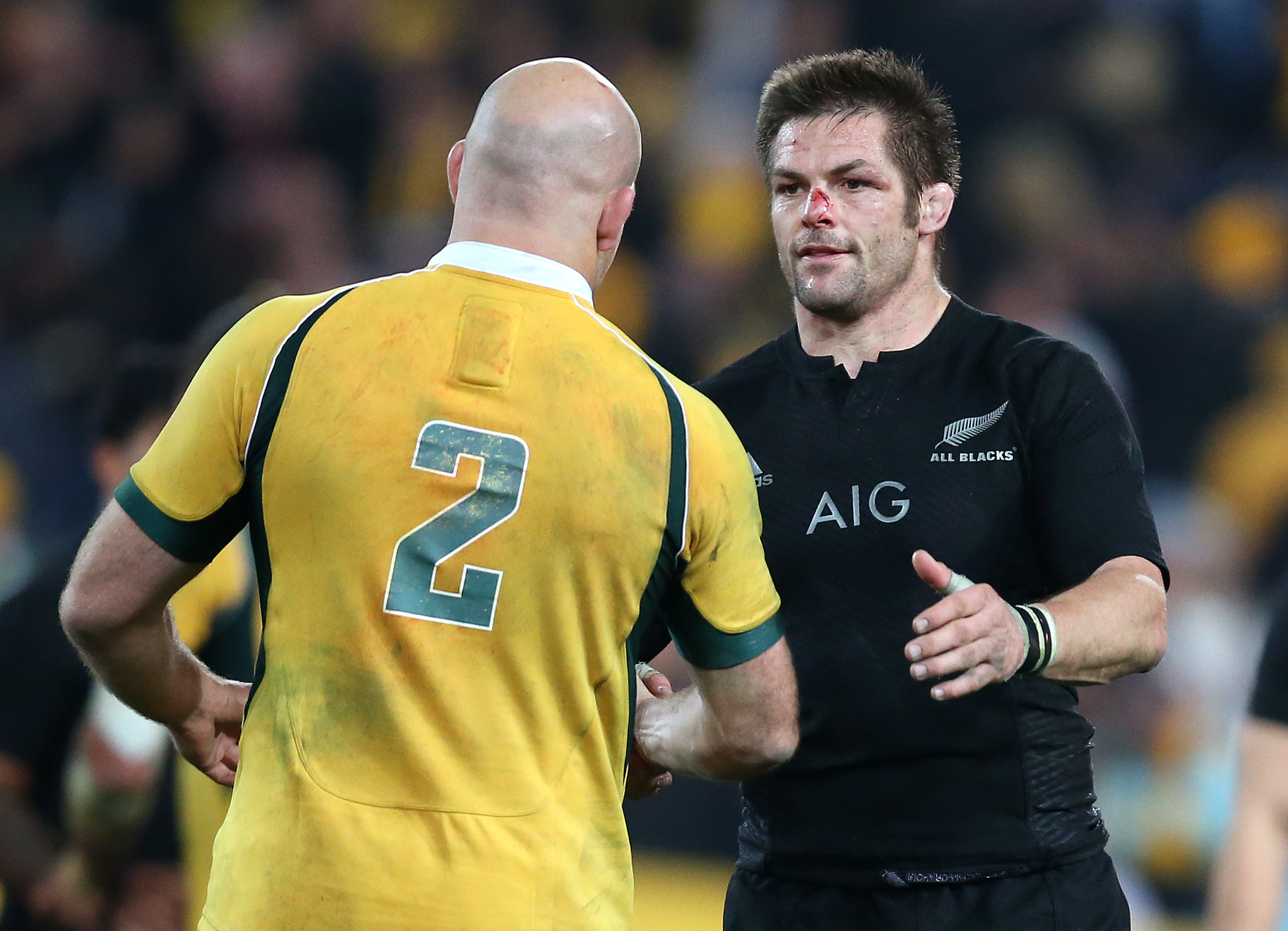 New Zealand captain Richie McCaw will become the sport's most-capped player this weekend. Photo: AP
