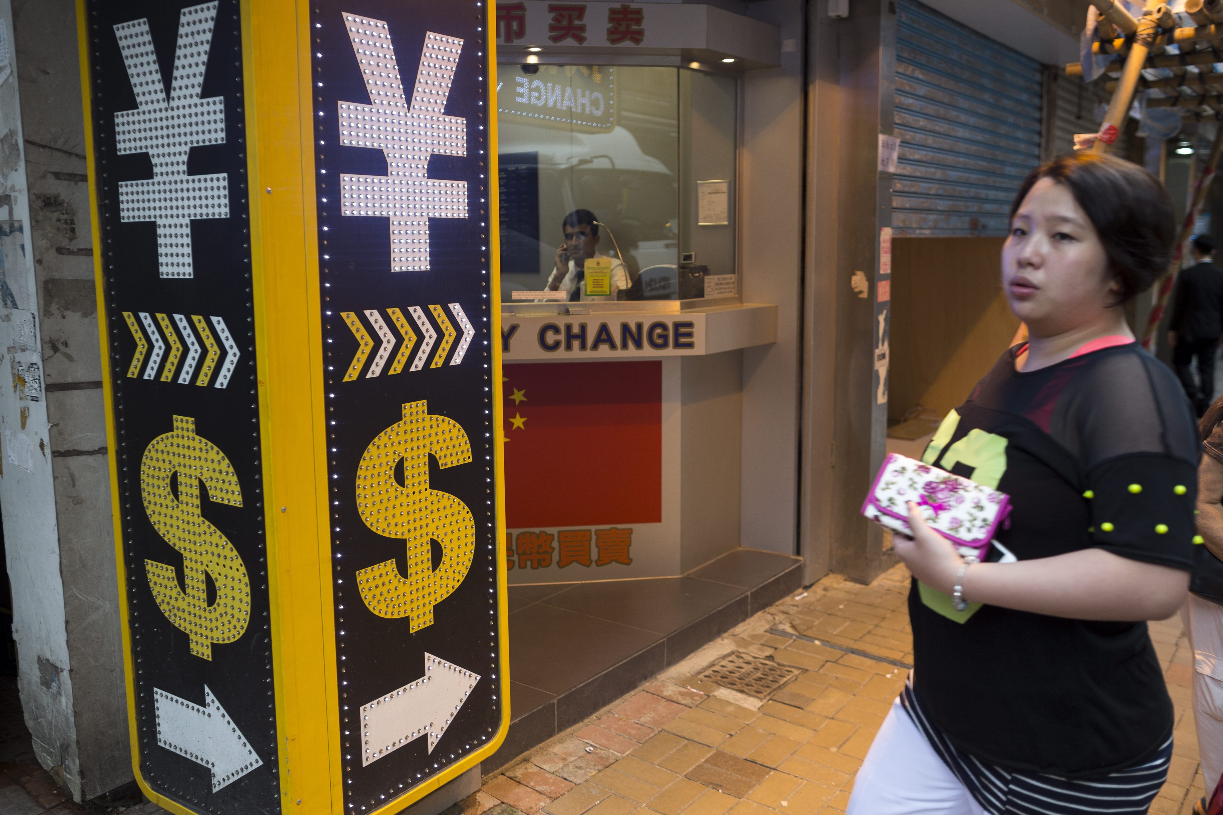 The economy grew faster between April and June despite volatile economic environments outside Hong Kong. Photo: EPA