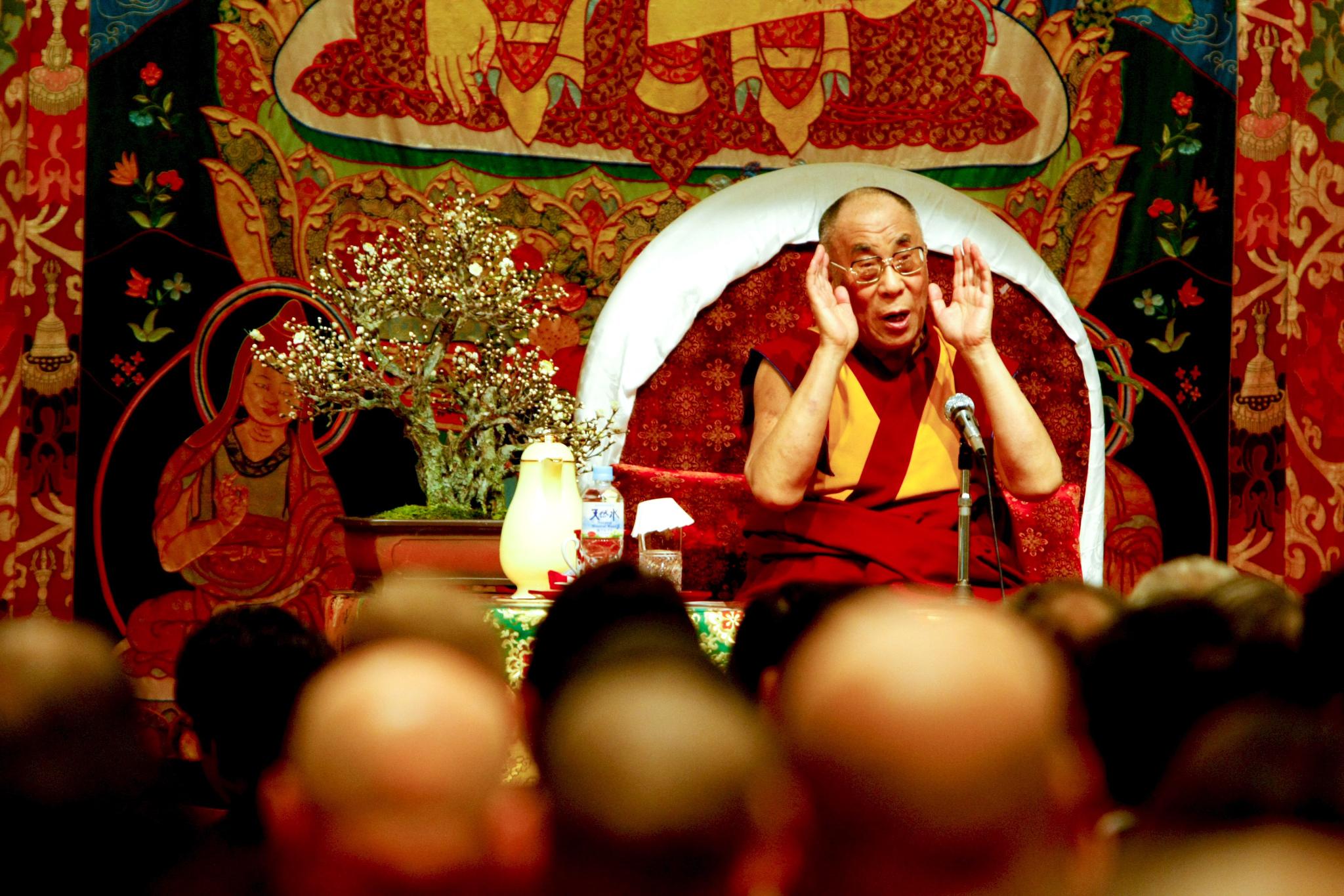 Exiled Tibetan spiritual leader the Dalai Lama was welcomed by India in 1959 but is still perceived as a threat by Beijing. Photo: EPA