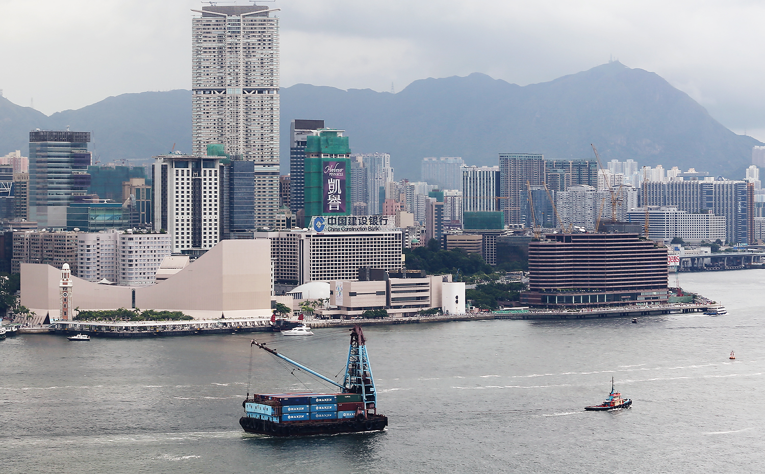 A general view of Tsim Sha Tsui harbourfront. Photo: Felix Wong