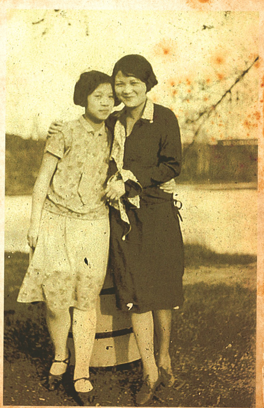 An undated photo of Kay Chinn Mah (right). Photo: Albert Mah