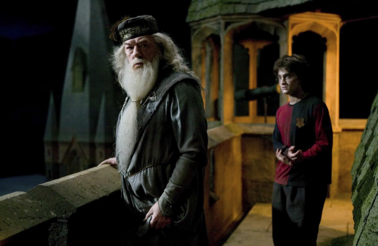 Harry Potter's Albus Dumbledore, played by Michael Gambon, was rated the most loved fictional teacher.