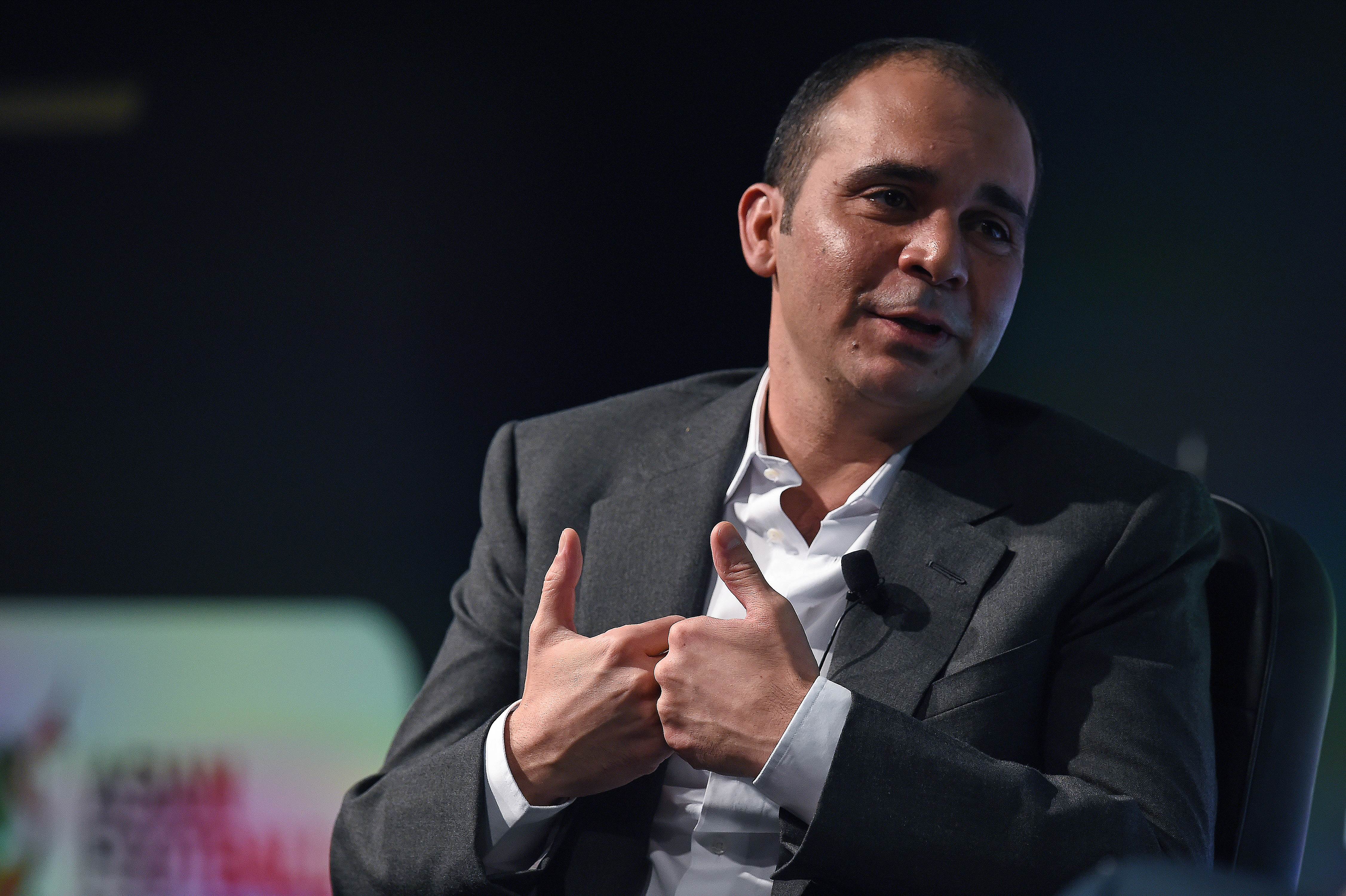 Fifa vice-president, Jordanian Prince Ali Bin al-Hussein, has announced his candidacy in race for presidency. Photo: AFP