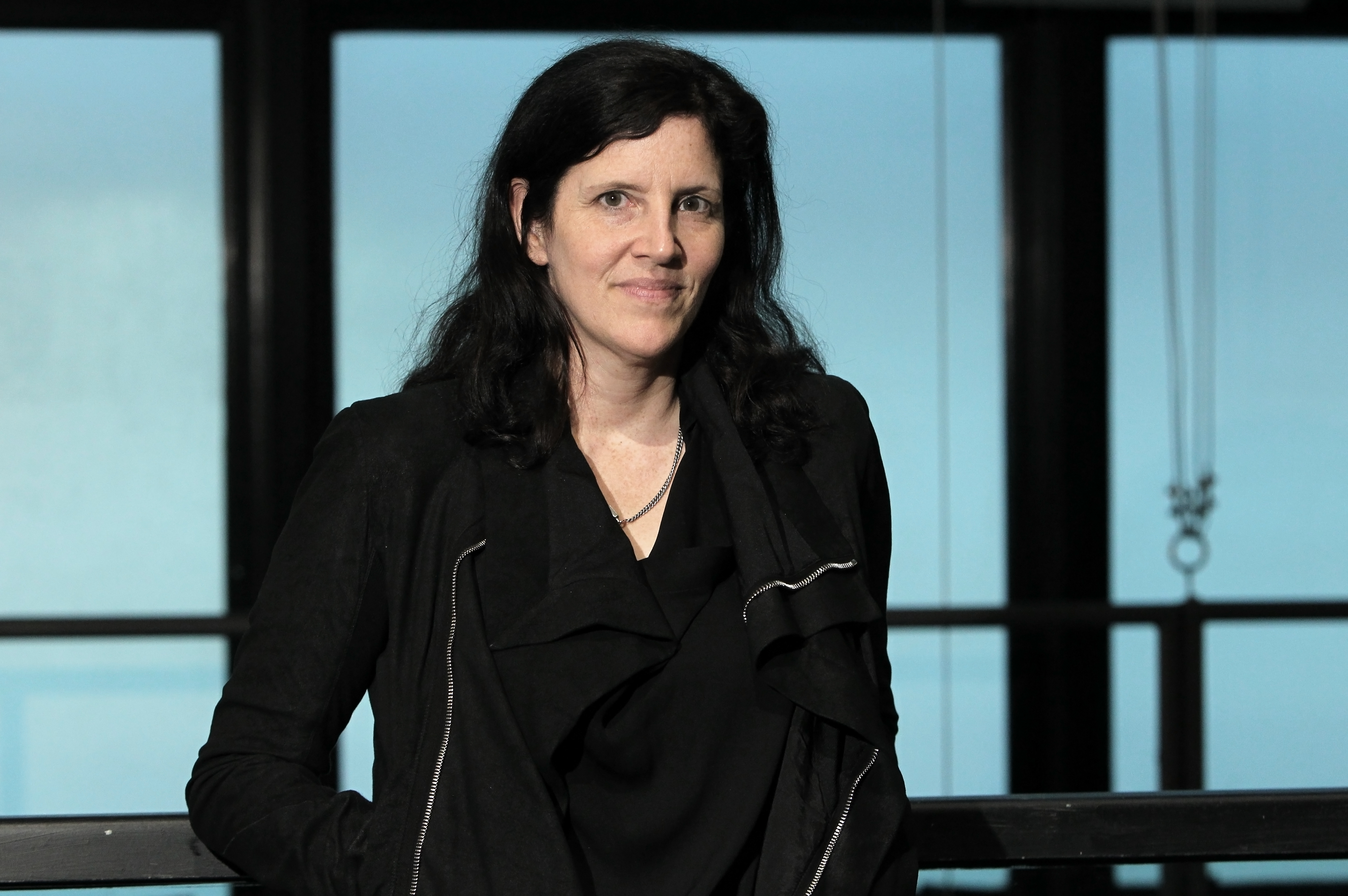 Laura Poitras in Hong Kong in April 2015 for the screening of "Citizenfour". 