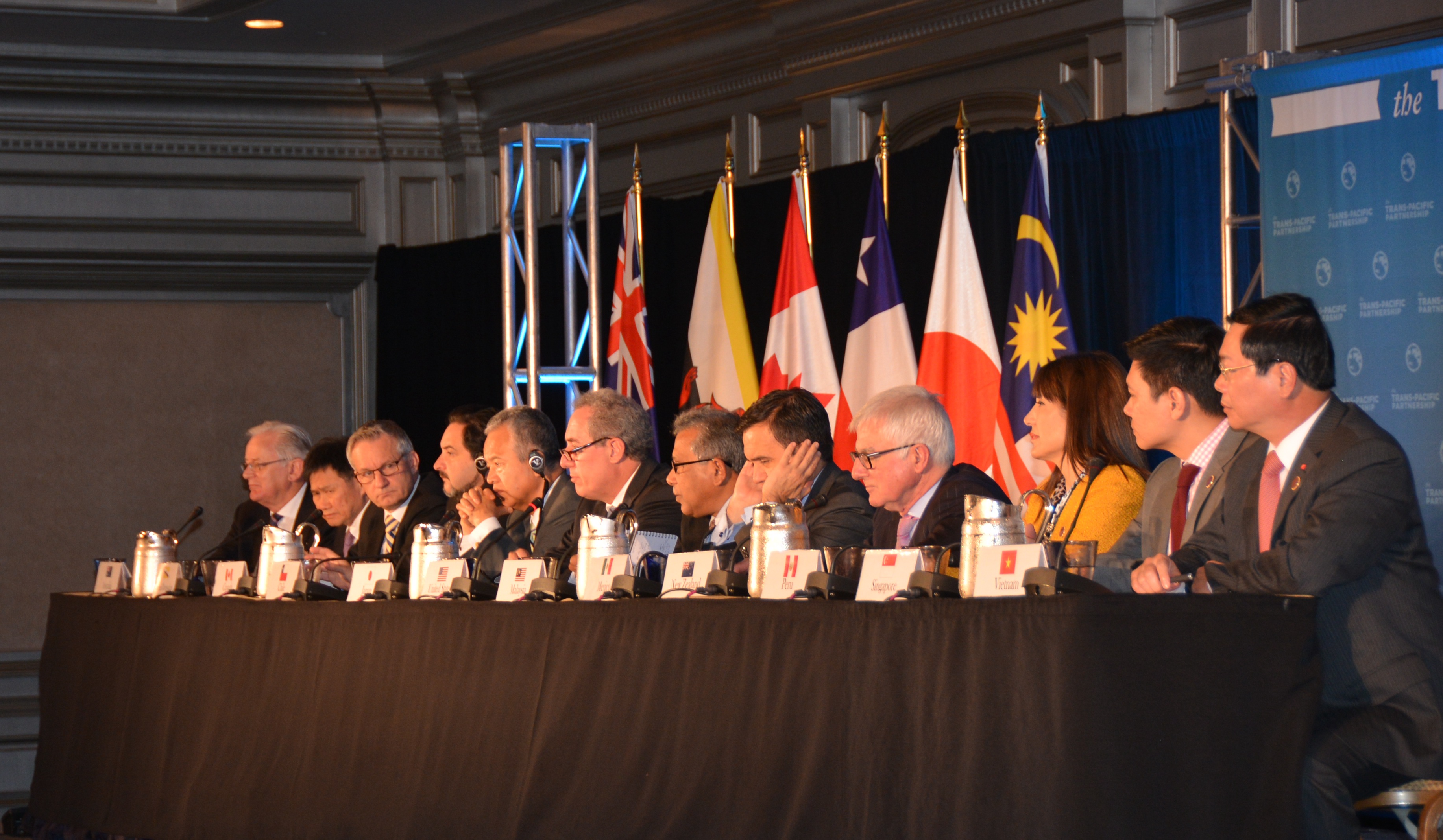 China was noticeably absent at the TPP talks. Photo: Xinhua