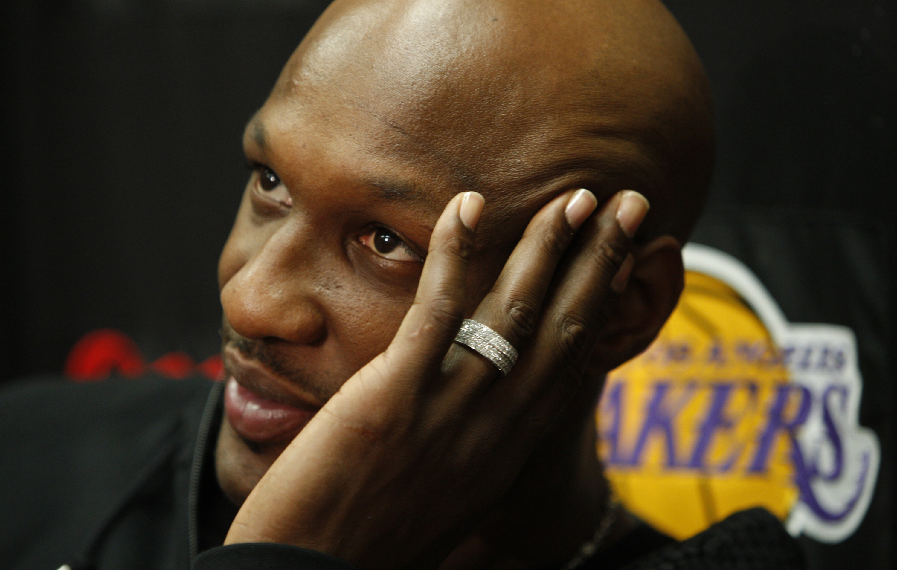 Lamar Odom is fighting for his life in hospital. Photo: TNS