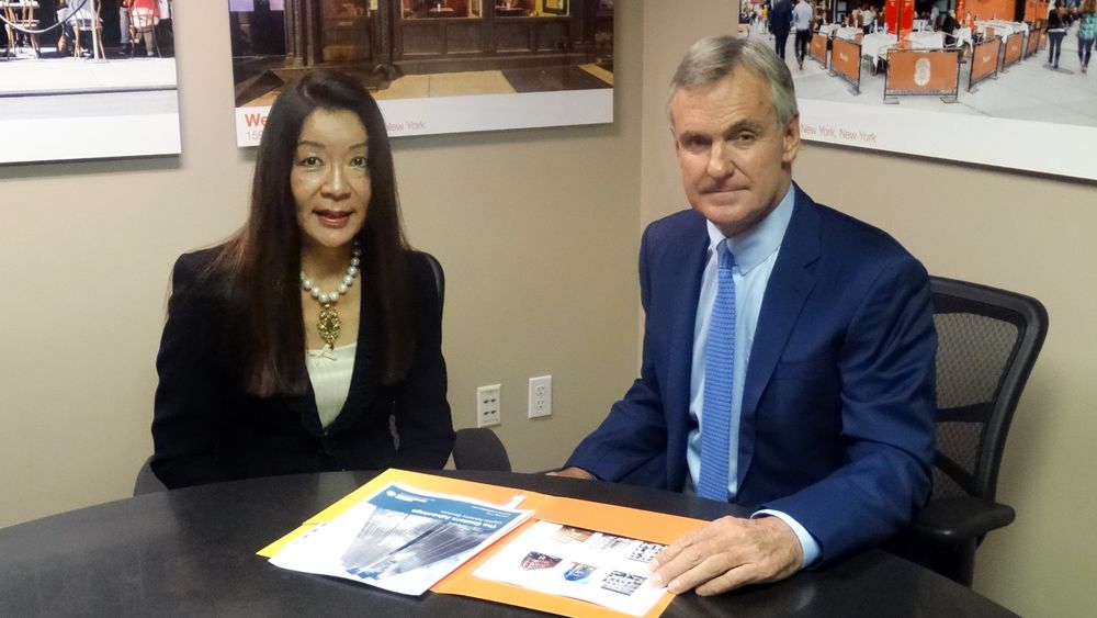 Ety Lee, senior director, and Peter Hauspurg, co-founder, chairman and CEO