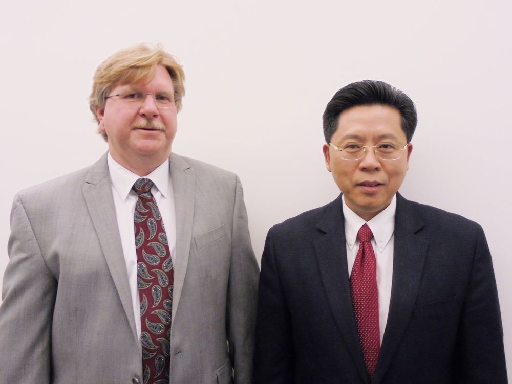 (From left): William Jennings, partner-in-charge of Marks Paneth's real estate group; and Alexander Wang, partner in the tax practice