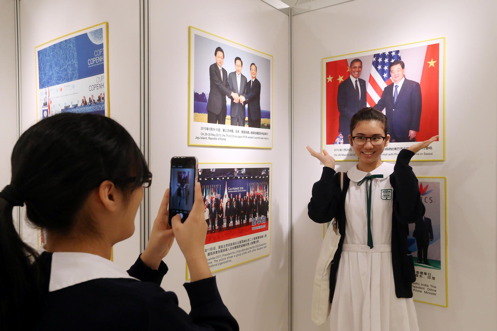 The open day at the Ministry of Foreign Affairs in Admiralty drew almost 2,400 people. Photo: K.Y. Cheng