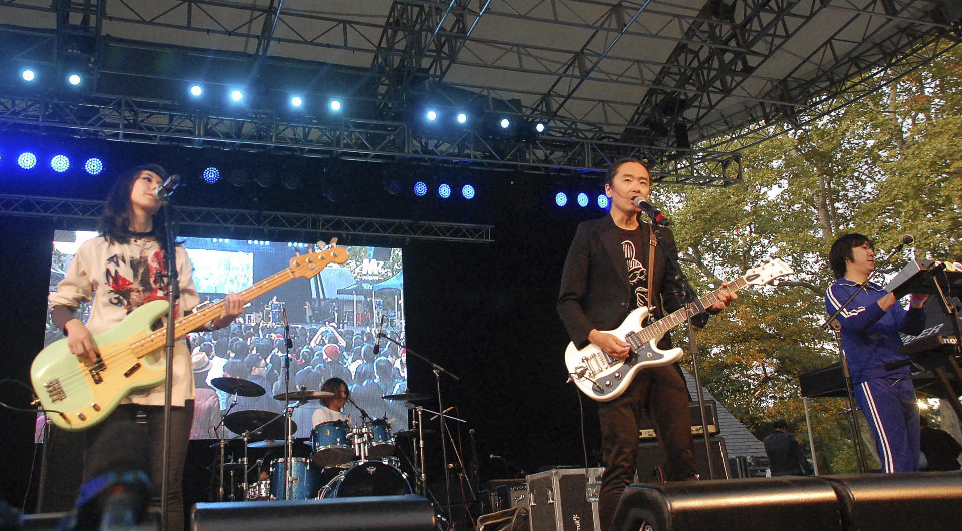 New Pants perform at the Modern Sky Festival, in New York, this month. Photo: Rong Xiaoqing