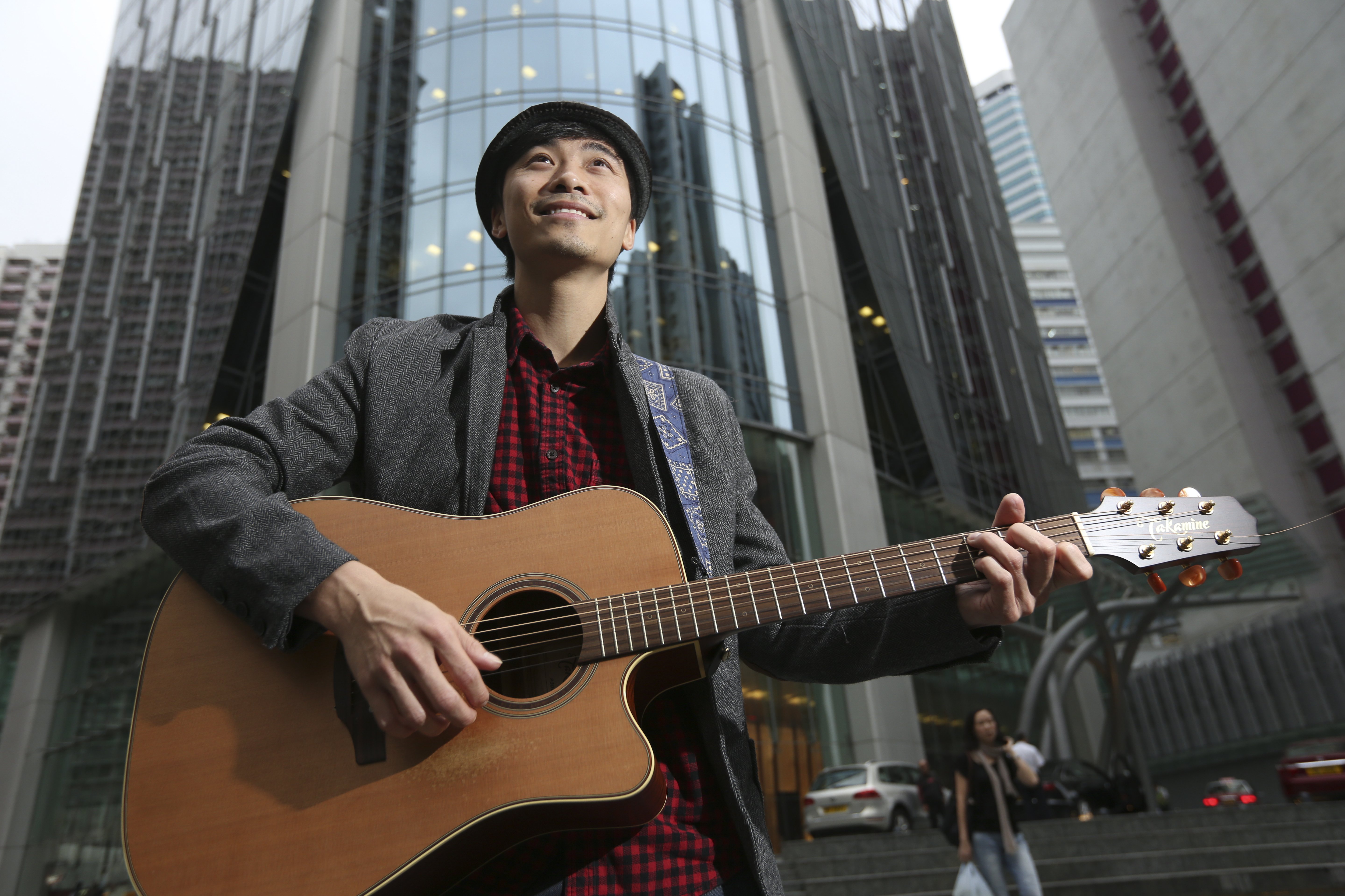 When you step into the world ... you realise there are things which don't matter and they become easier to let go," says Kimman, who left Hong Kong with a guitar on his back after the death of his mother, and ended up on TV talent shows. Photos: Nora Tam