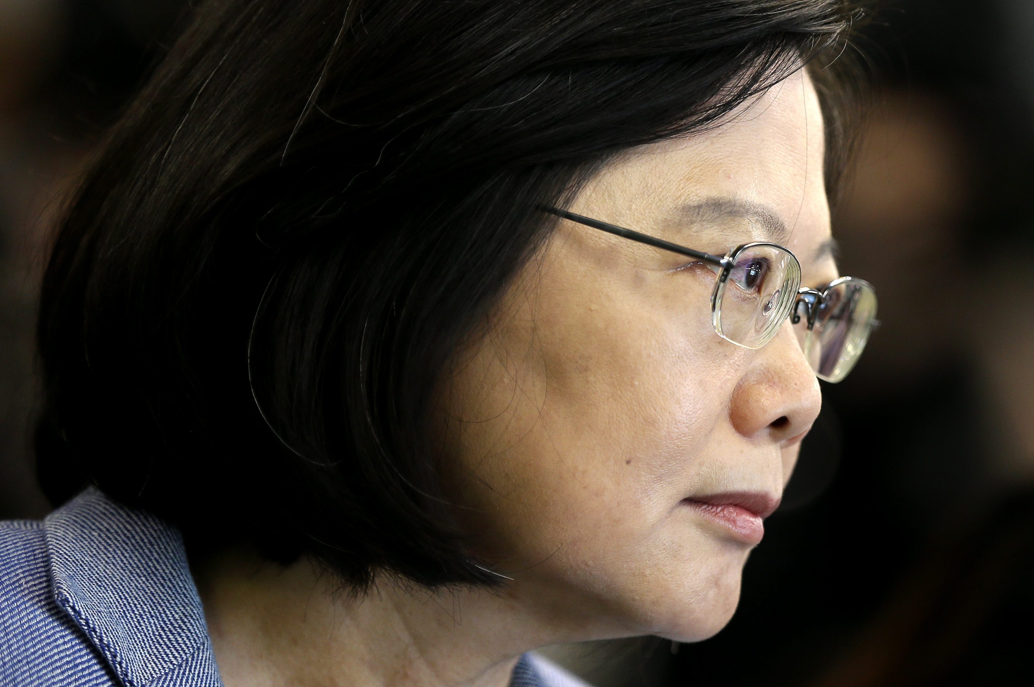 Tsai Ing-wen has been critical of the summit, saying she was disappointed Ma made no direct mention of Taiwan's freedoms and democracy. Photo: EPA