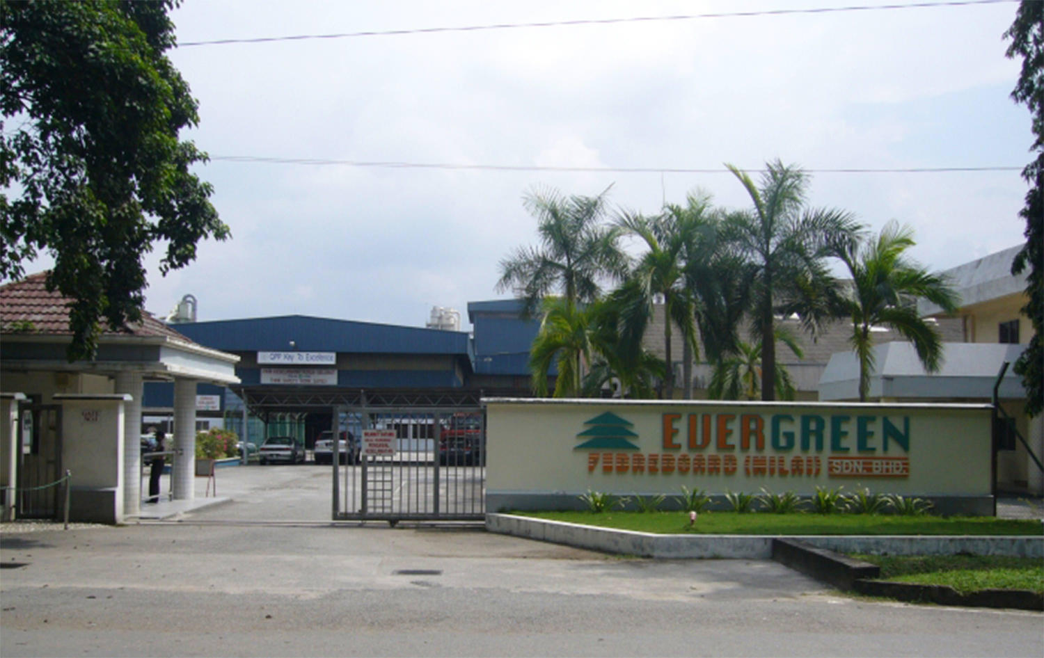 Evergreen's Nilai plant has an annual production capacity of 250,000 cubic metres.