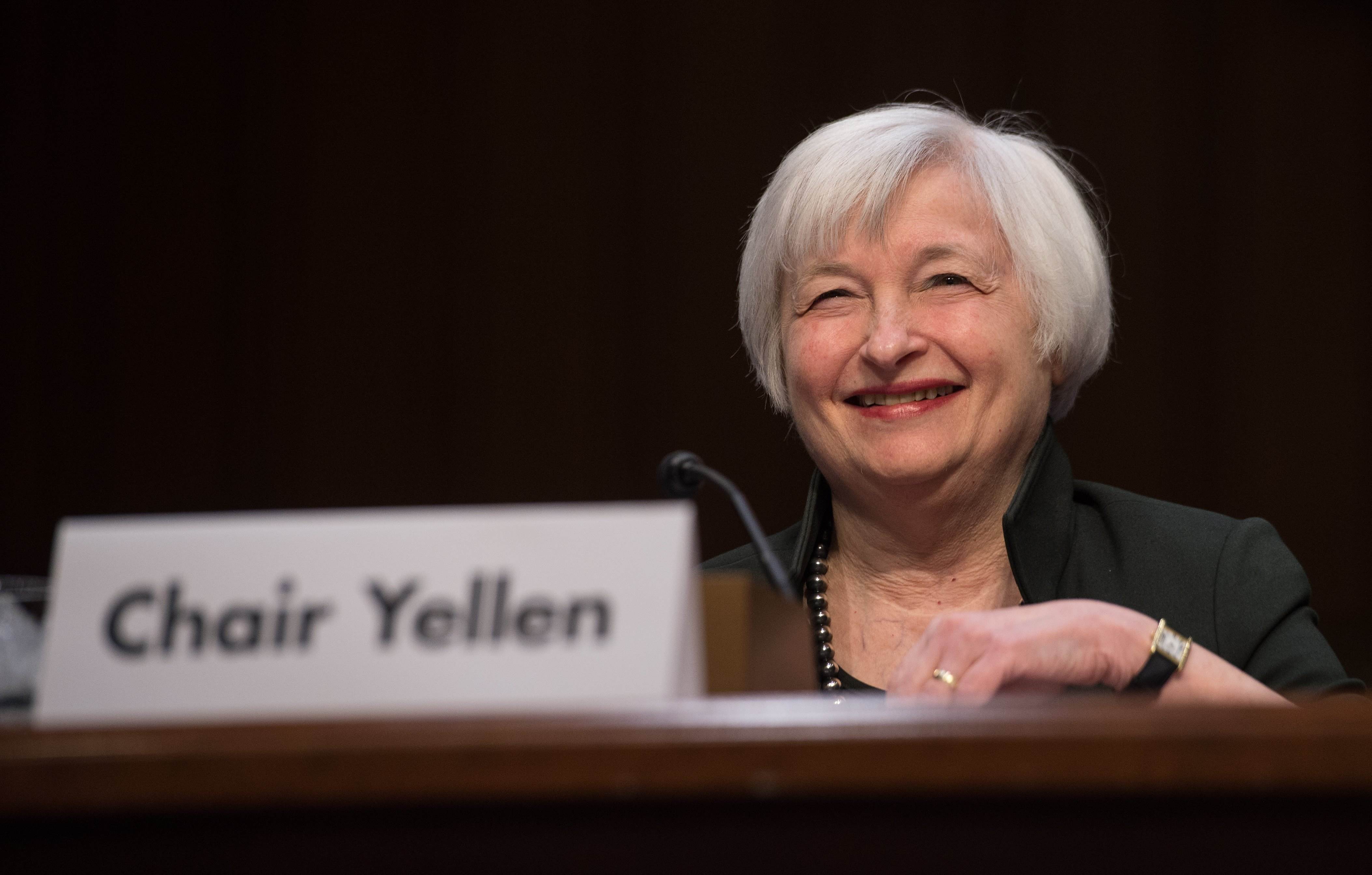 Chair of the US Federal Reserve Janet Yellen testifies before a Joint Economic Committee hearing on "The Economic Outlook," on Capitol Hill in Washington, DC. Photo: AFP
