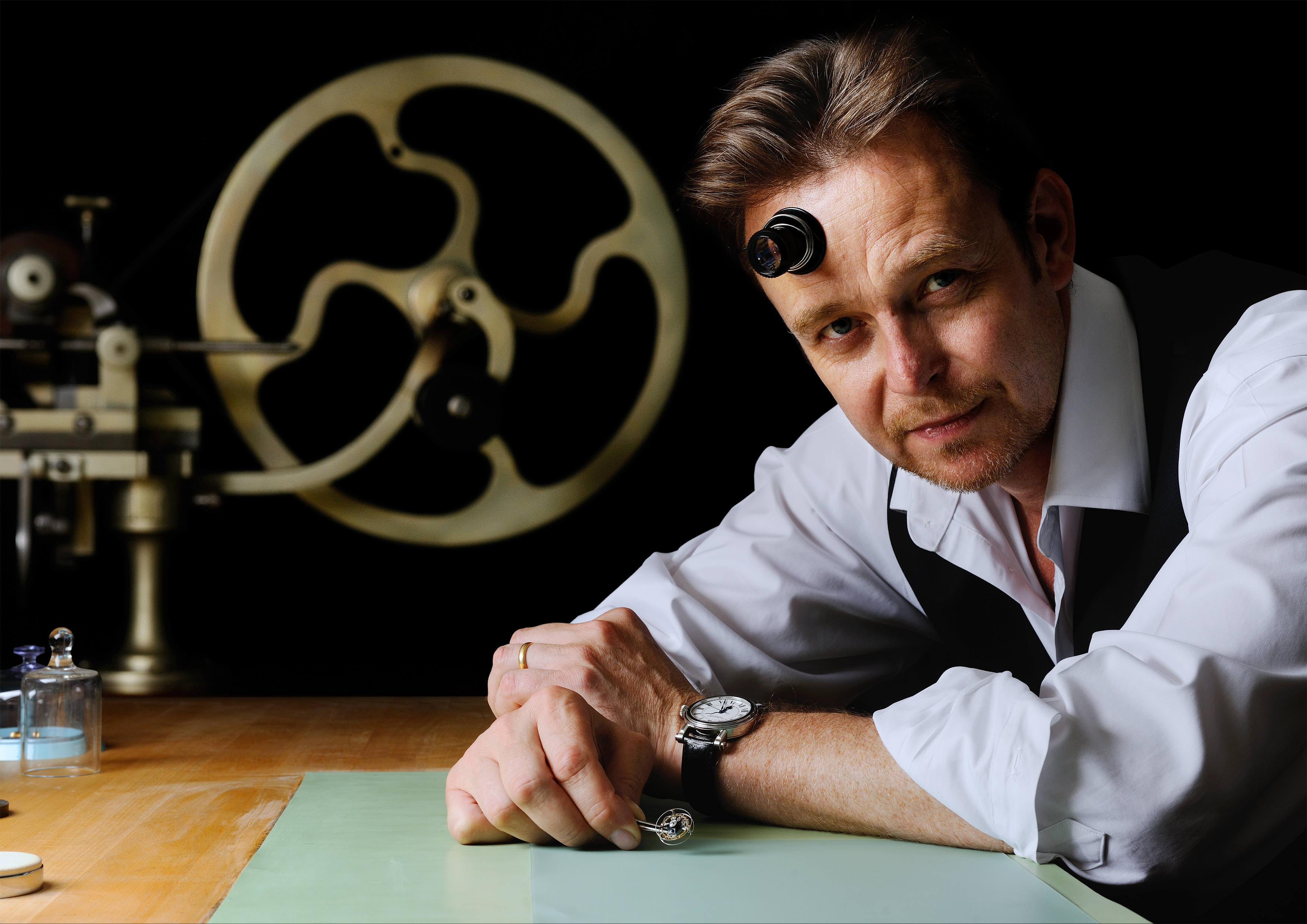 English watchmaker Peter Speake-Marin founded Speake-Marin in 2002, a watchmaking company based in Switzerland.