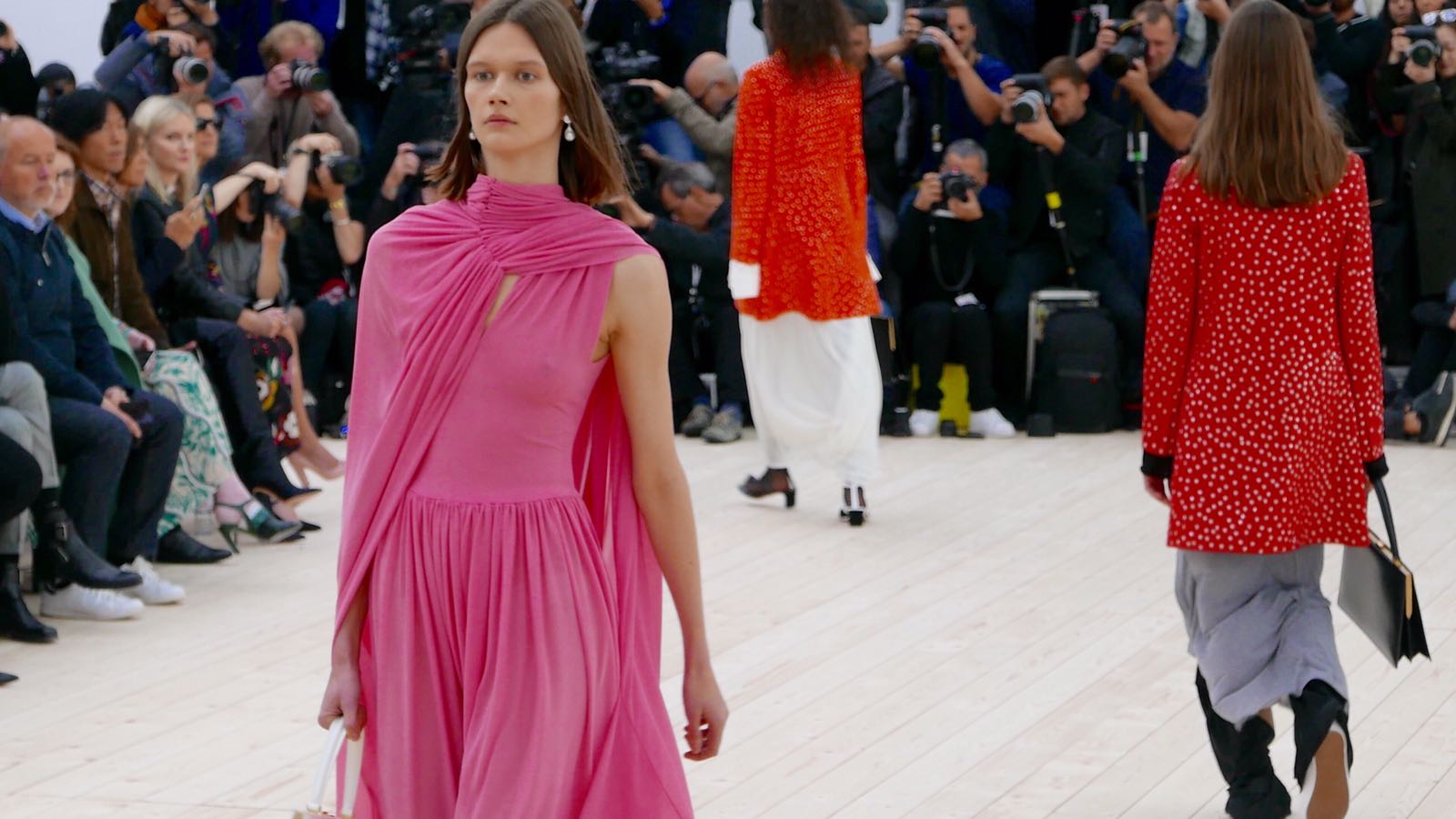 Celine unveils a feminine yet bold collection at Paris Fashion Week