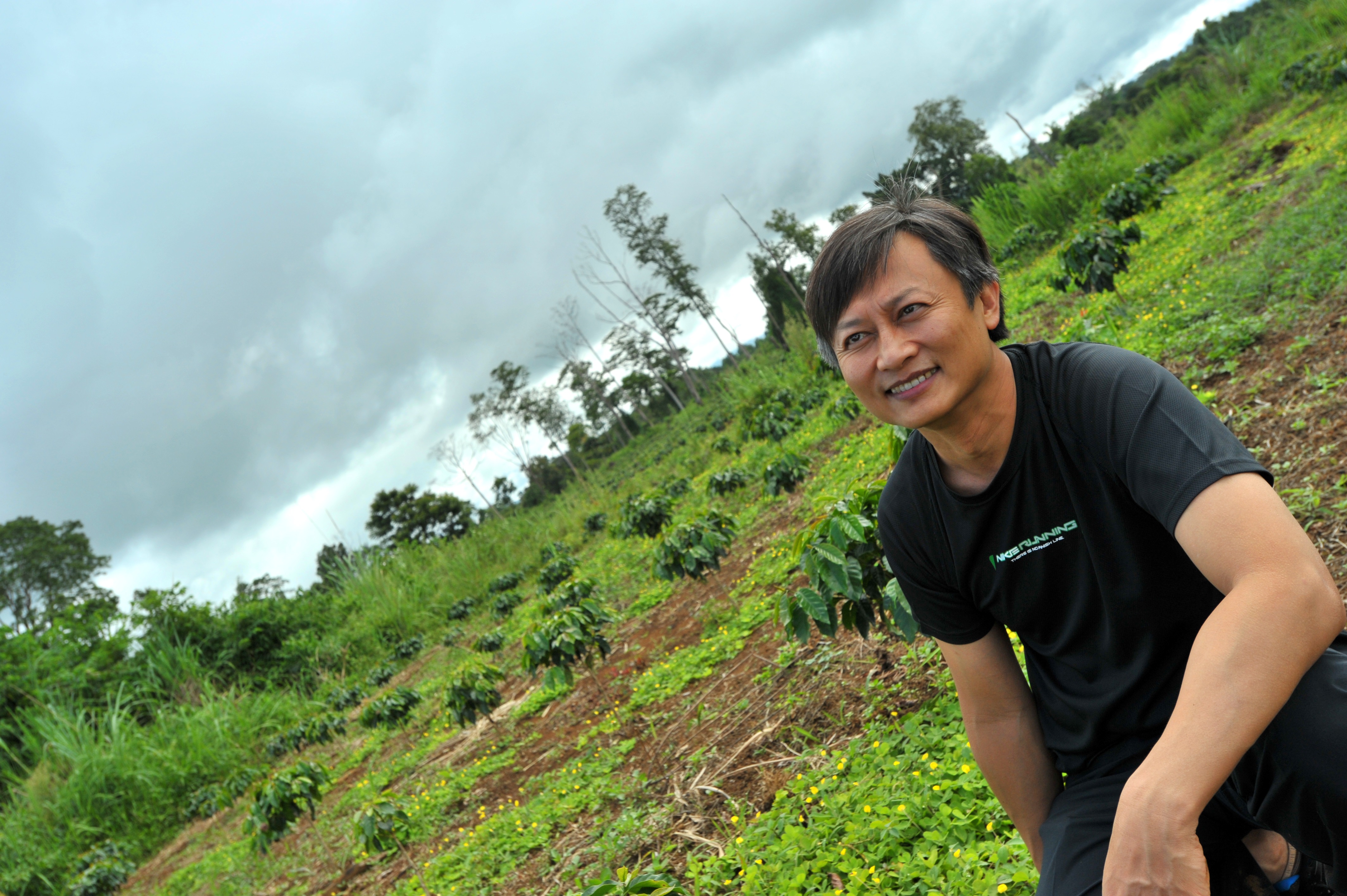 Sam Say, founder of Bolaven Farm. Photo: Juran Ko