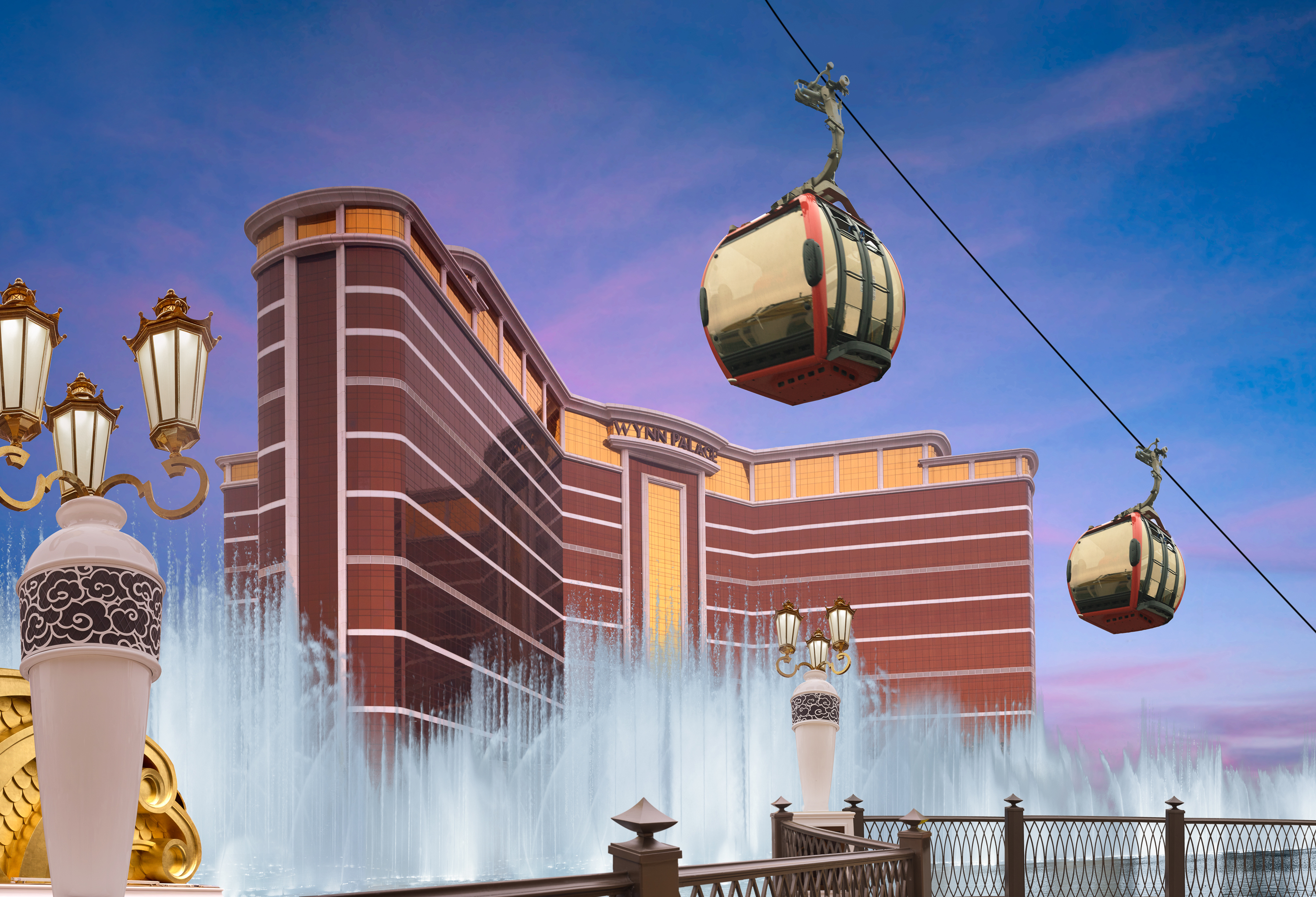 Stay in the lap of luxury at Wynn Palace Cotai.