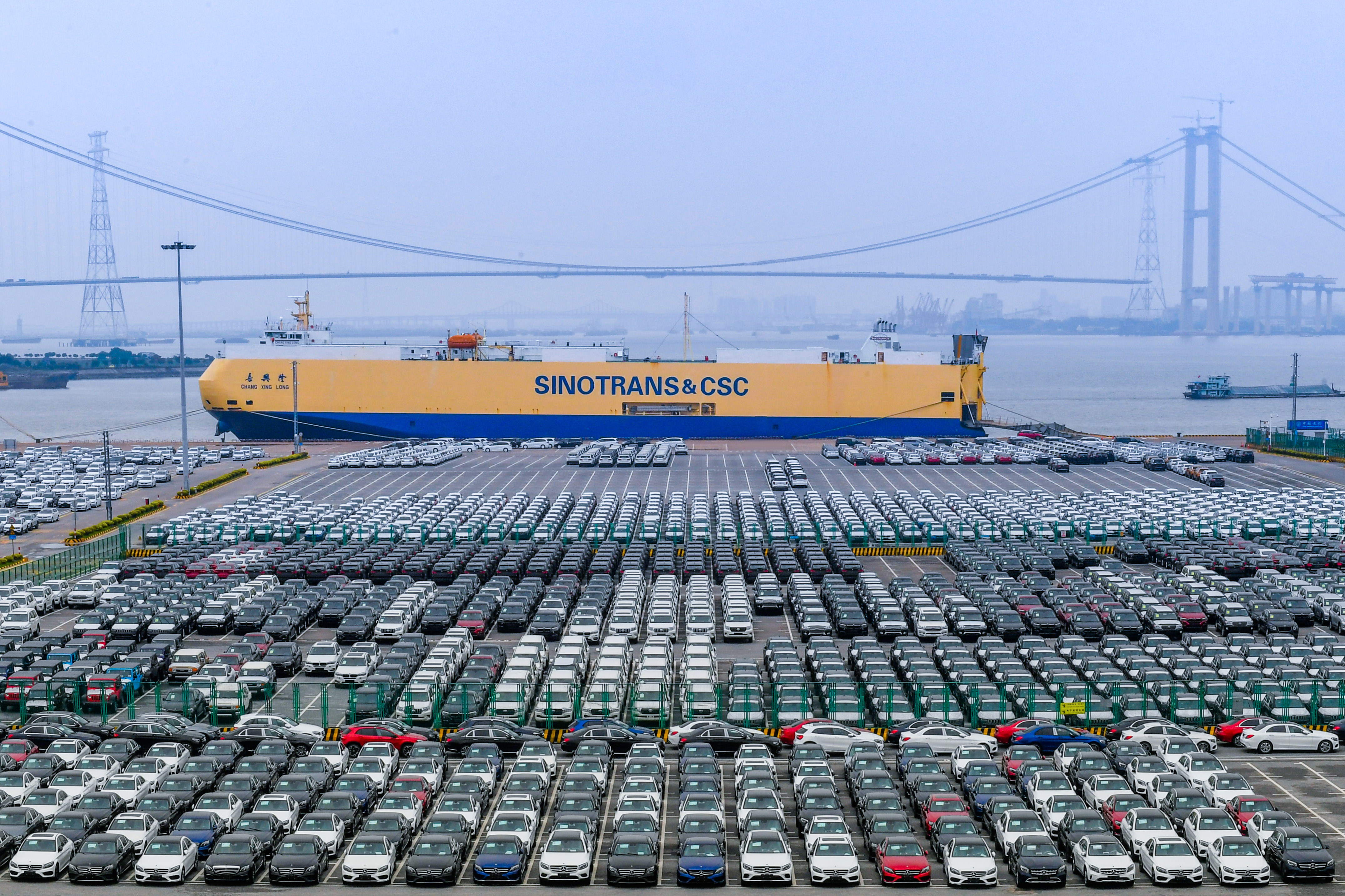 Nansha’s automated port is one of the largest in the mainland in terms of both scale and size