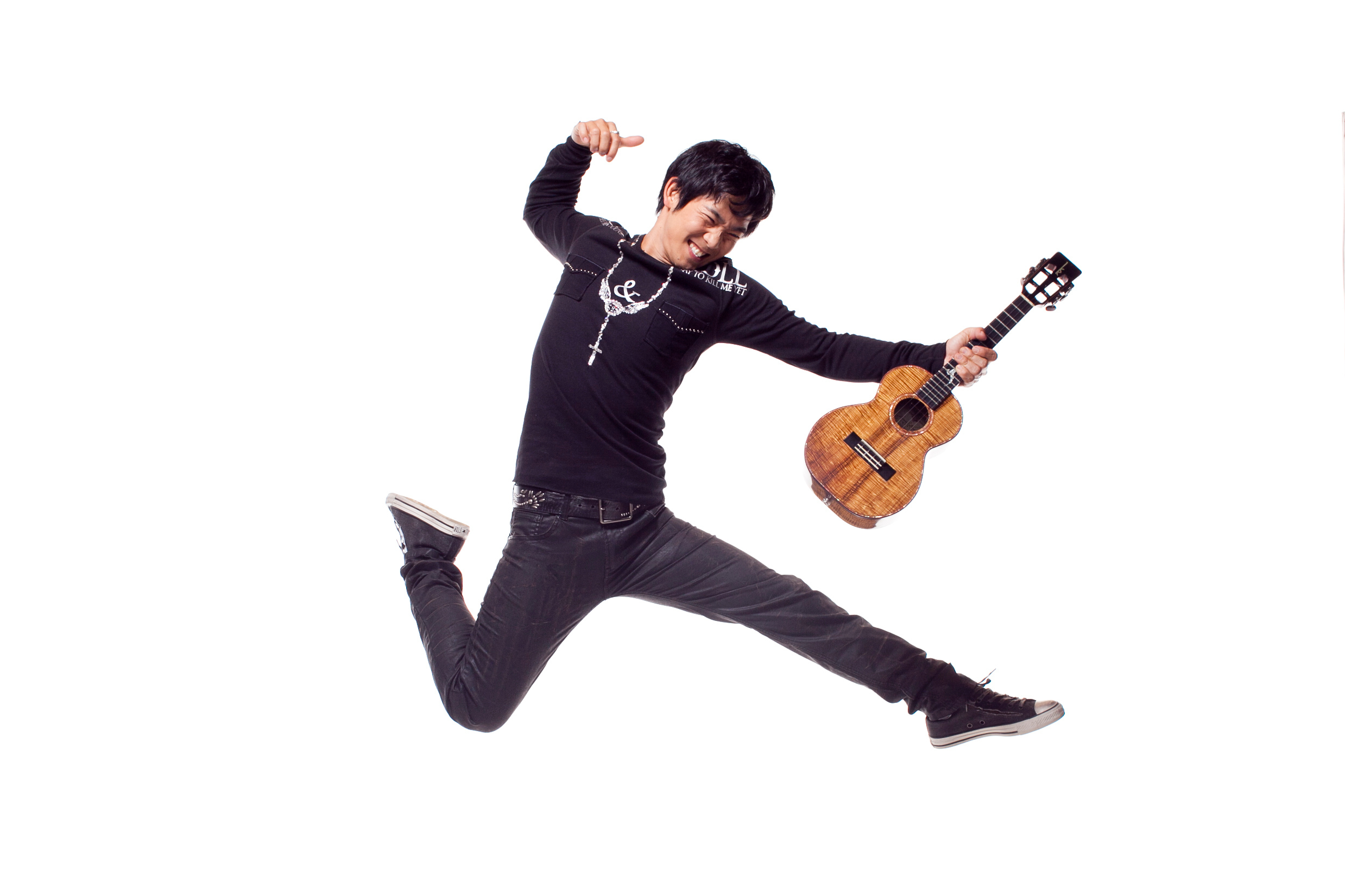 Ukulele virtuoso Jake Shimabukuro. Publicity Image. ca. 2012. [27JUN2013 48HRs MUSIC]