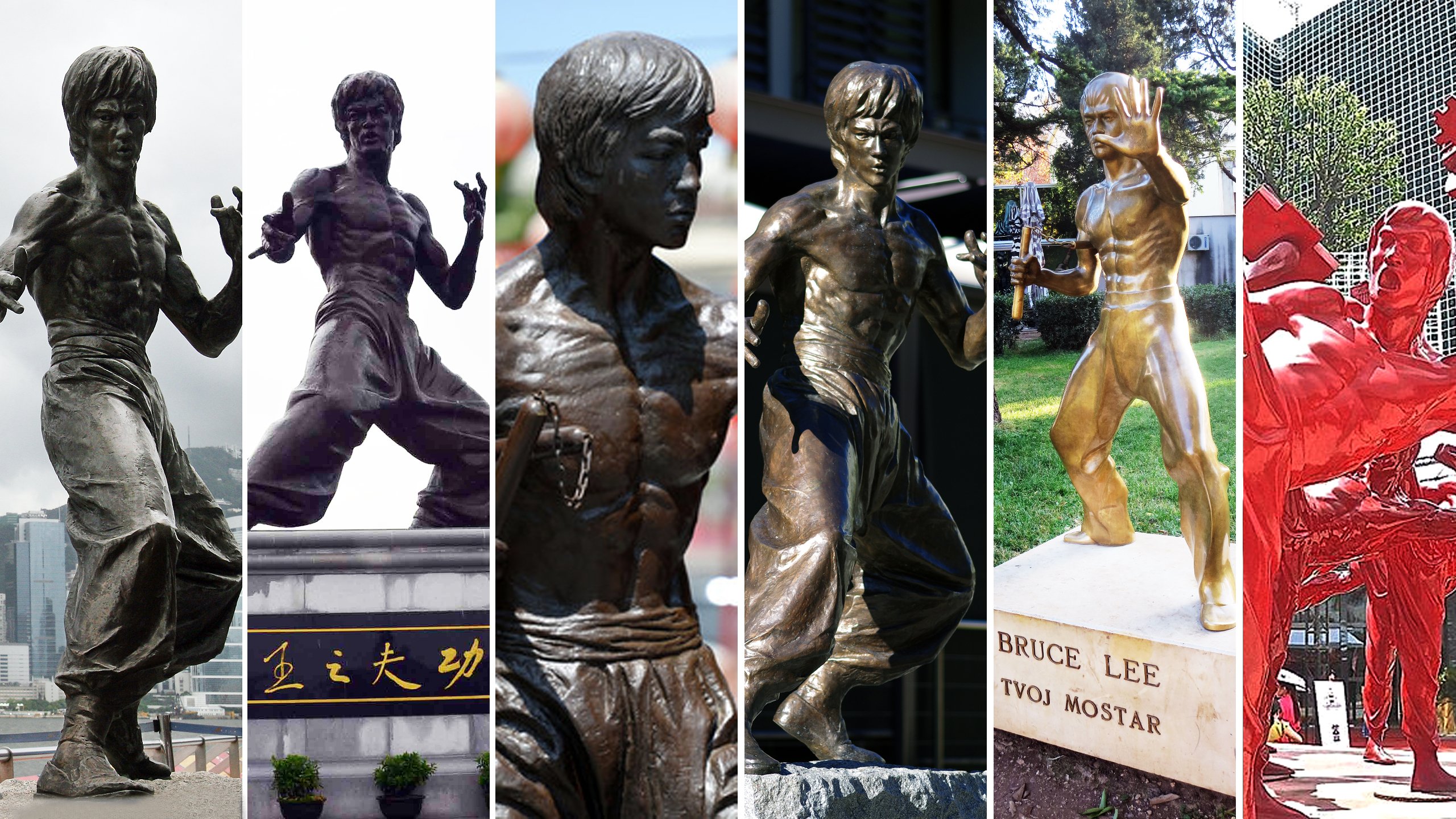 Bruce Lee's last stand: statues honour the kung fu star around the world |  South China Morning Post
