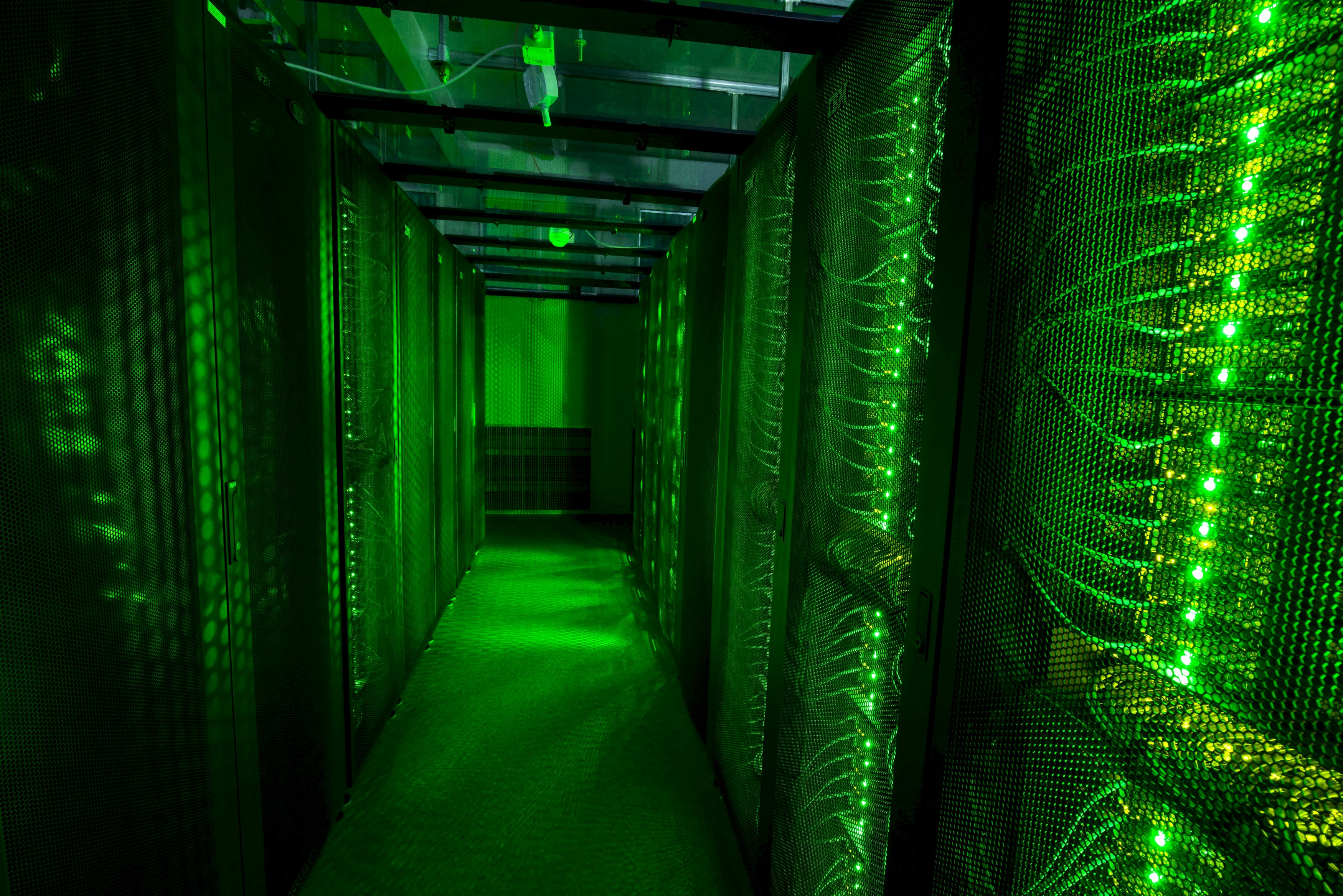Servers for data storage are seen at Advania's Thor Data Center in Hafnarfjordur, Iceland August 7, 2015. REUTERS/Sigtryggur AriSEARCH â€˜SCIENCE TECHNOLOGYâ€™ FOR ALL 15 IMAGES