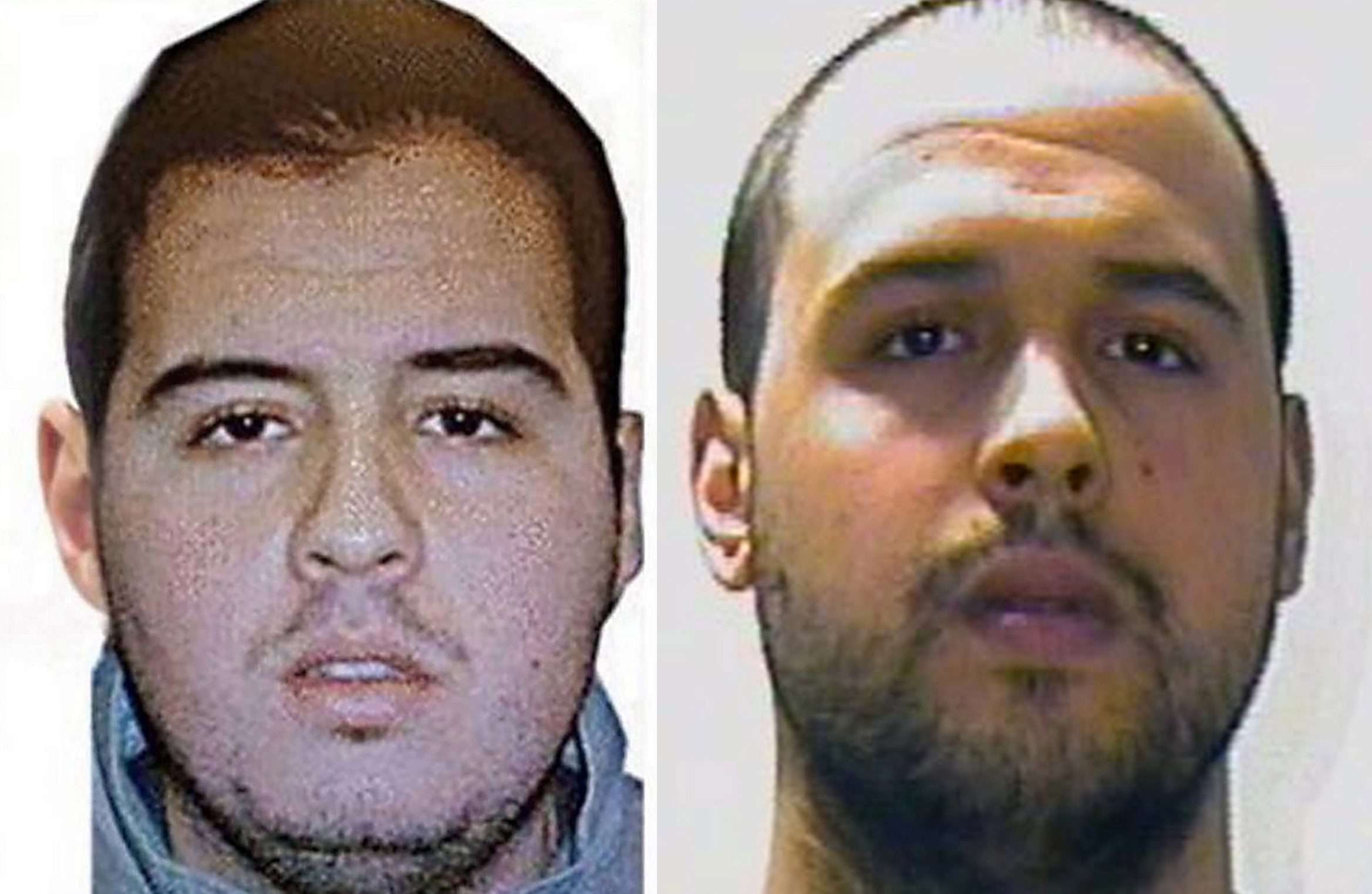 Interpol photos show Brussels bombers Ibrahim El Bakraoui (left) and his brother, Khalid El Bakraoui. Photos: EPA