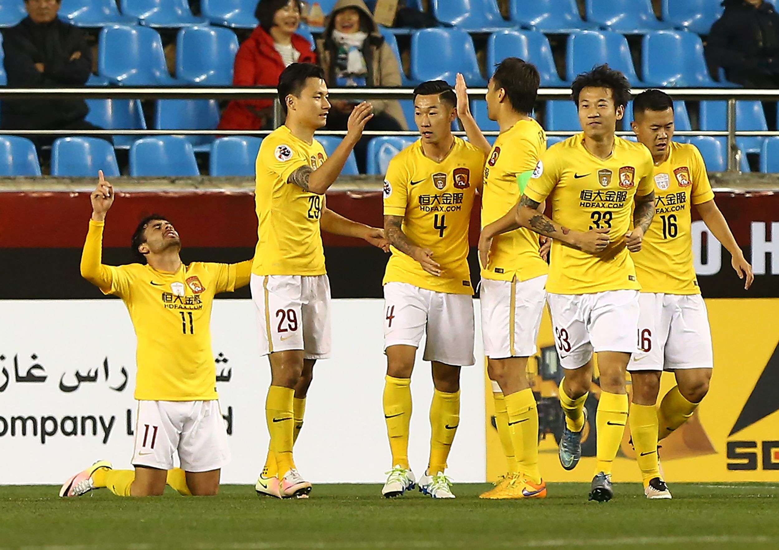 Evergrande Keep Asian Hopes Alive With Their First Win In Afc Champions League South China Morning Post