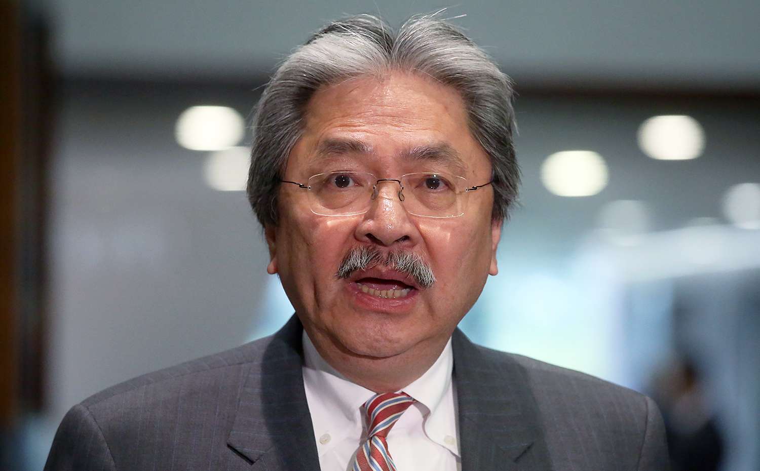 Finance chief John Tsang said that while the labour market is stable overall, the unemployment rate has reached a new high since late 2013. Photo: K. Y. Cheng