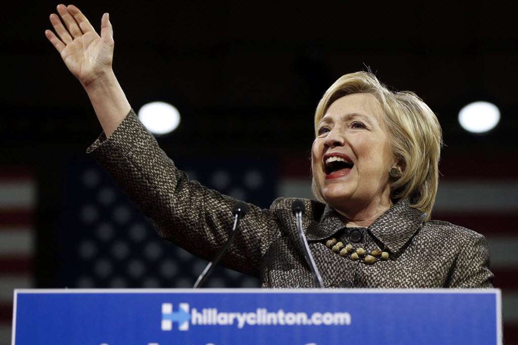 Hilary Clinton. Photo: AP