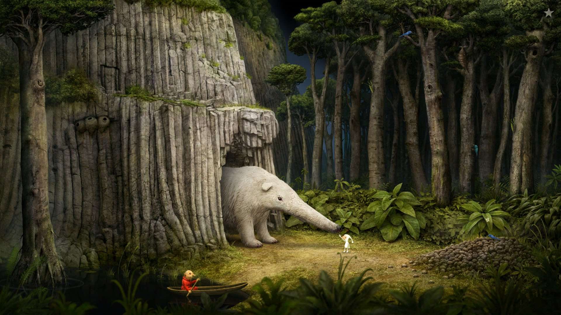 Samorost 3’s music and surrealistic artwork are inspired.