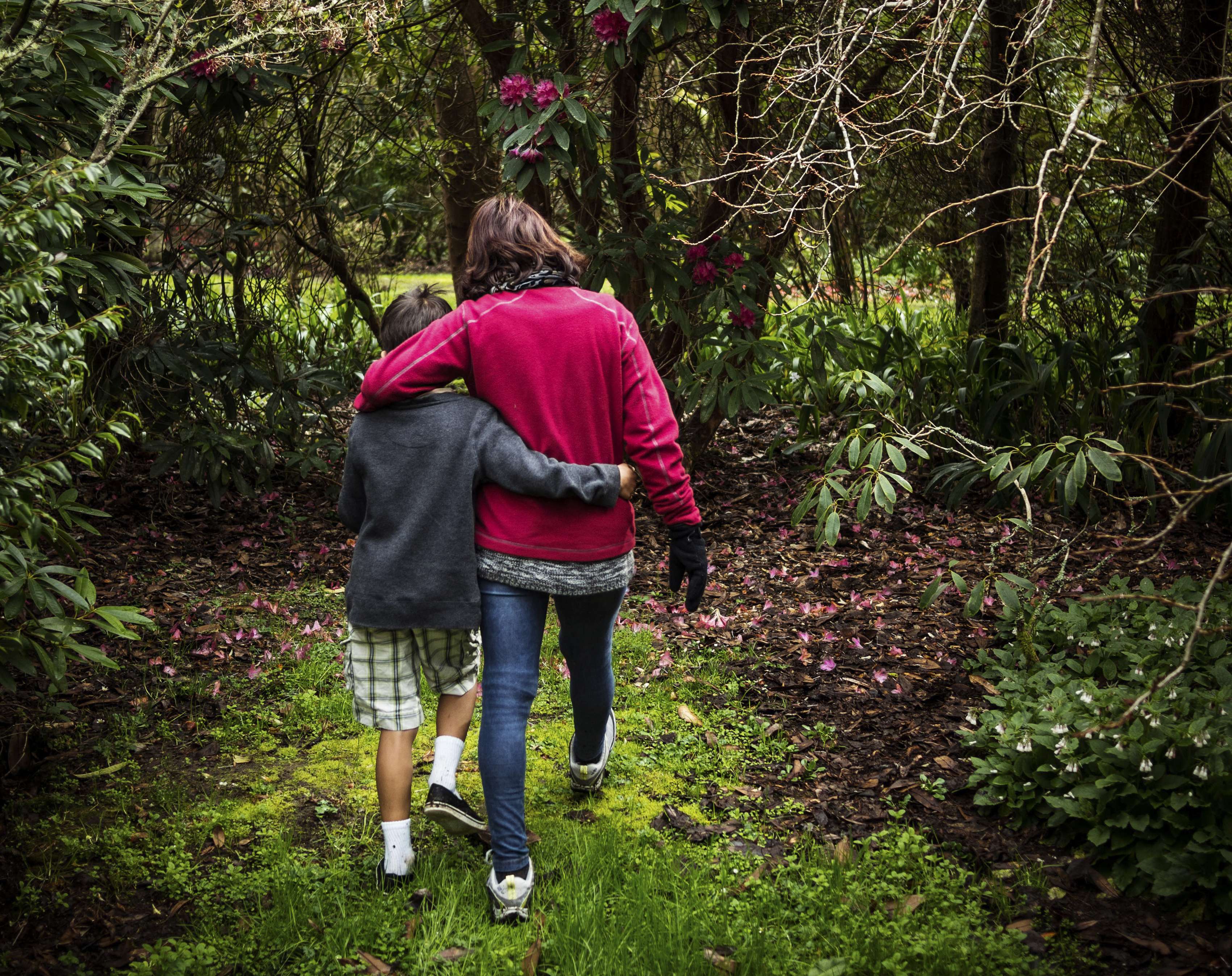 A mother and son bonding. Photo: UrbanZone/Alamy Stock