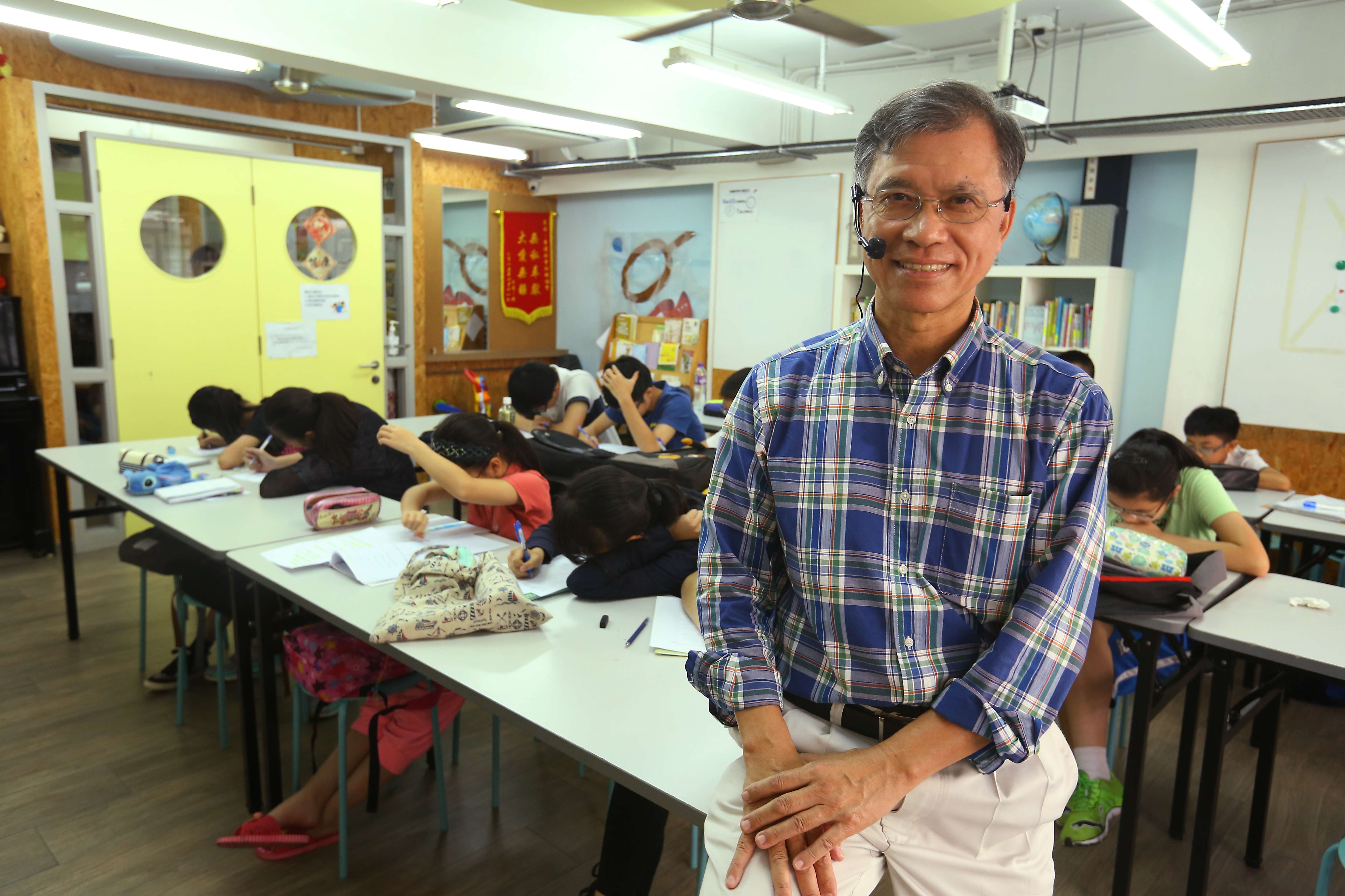 Gilbert Chow Yun-cheung, 67, at the Society for Community Organisation in Sham Shui Po. Photo: Edmond So