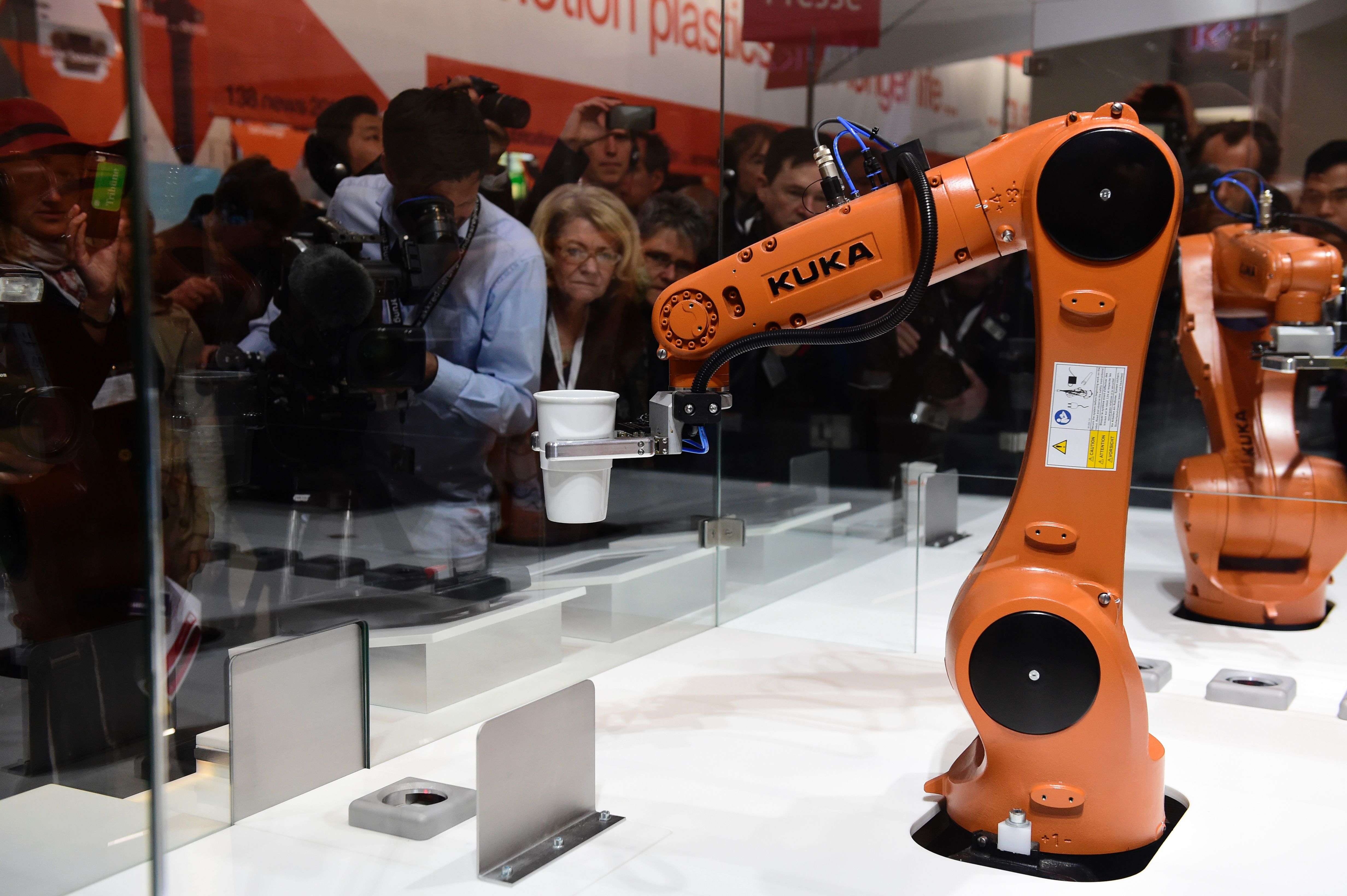 Midea Group bids for greater ownership of robot maker KUKA; German company's shares surge | South China Morning Post