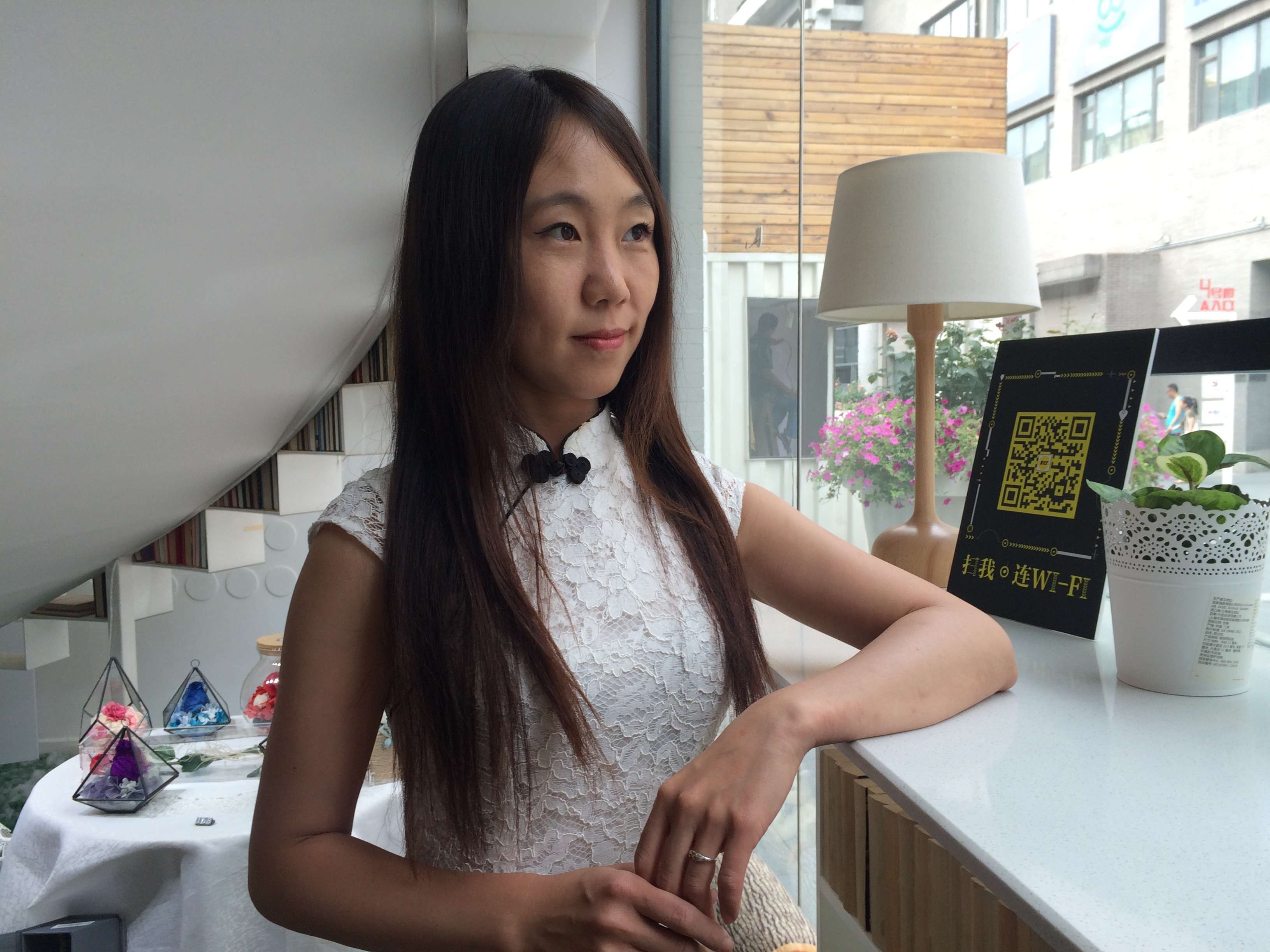 Hugo-nominated author Hao Jingfang, who has just published her first non-sci-fi outing, Born in 1984.