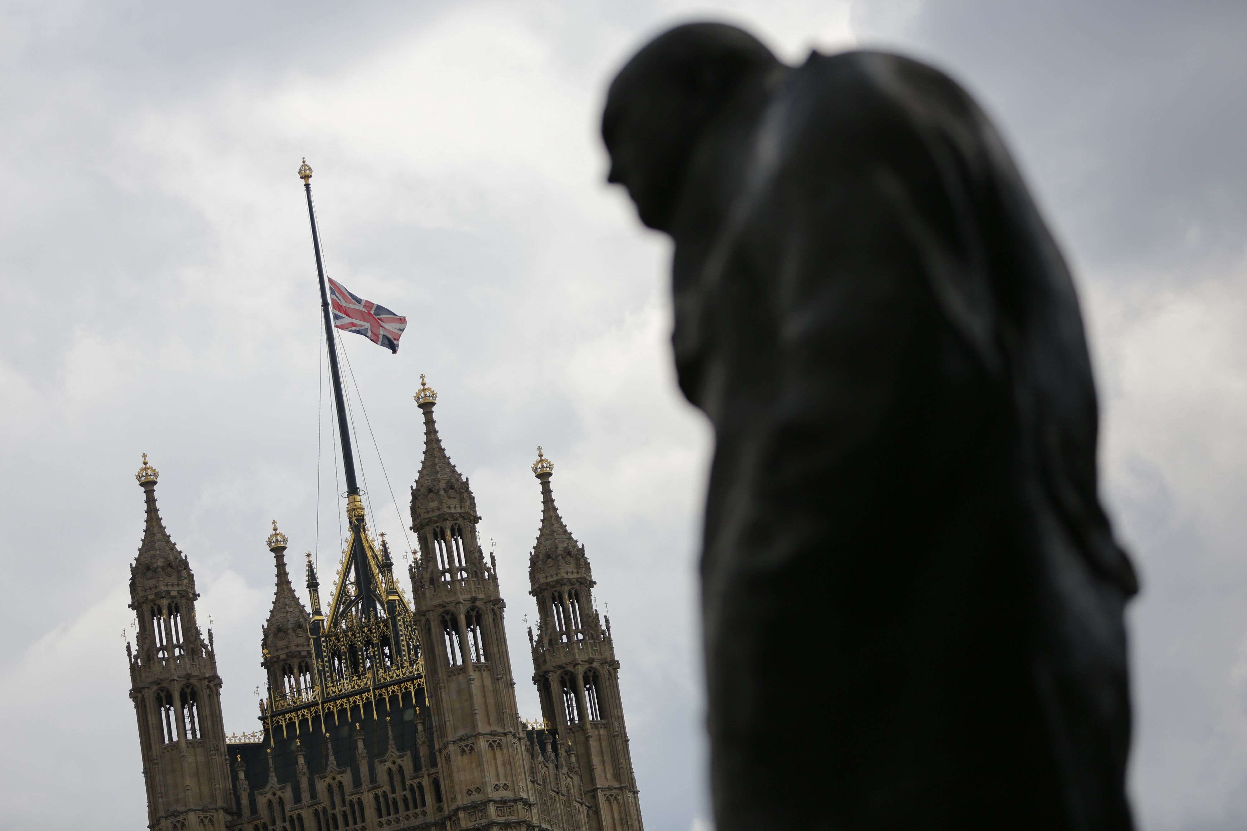 A statue of British prime minister Winston Churchill stands near the Houses of Parliament in London. The remarkable thing about the independent-minded British is that they threw out their war hero in the 1945 elections because he failed to address the social needs of post-war Britain. Photo: AFP