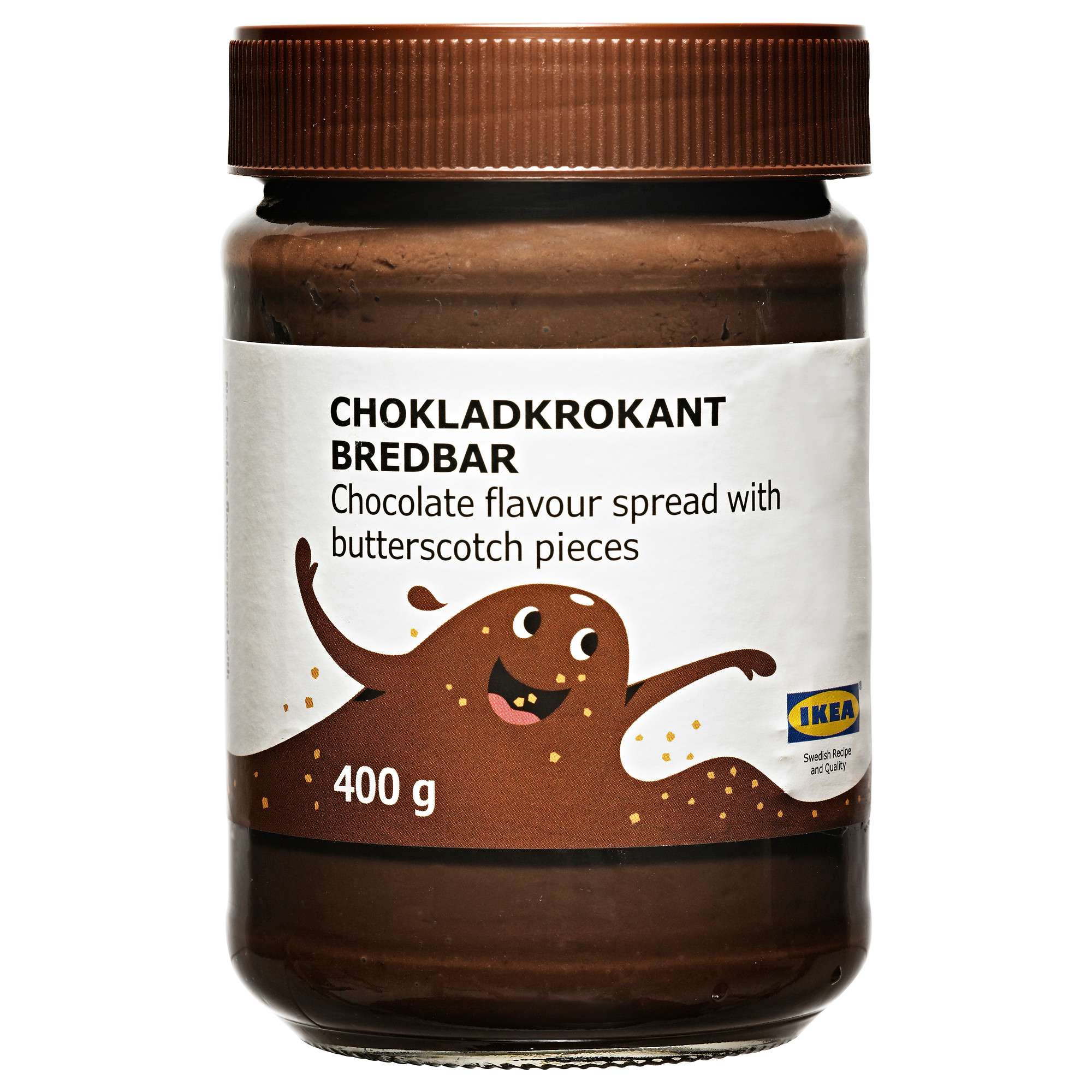 IKEA expands the ongoing chocolate recall by four more products, which includes the Chokladkrokant Bredbar (chocolate butterscotch spread, above), which are not suitable for persons allergic or sensitive to hazelnut and/or almond. Photo: SCMP Pictures