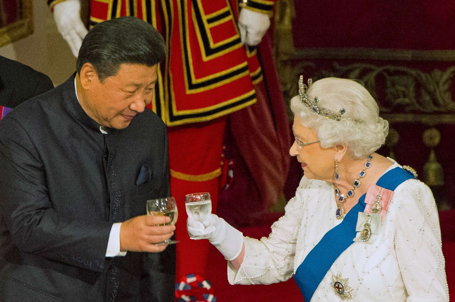 President Xi Jinping attends a state banquet at Buckingham Palace, London, hosted by Queen Elizabeth, during his state visit to Britain last year. Photo: Reuters
