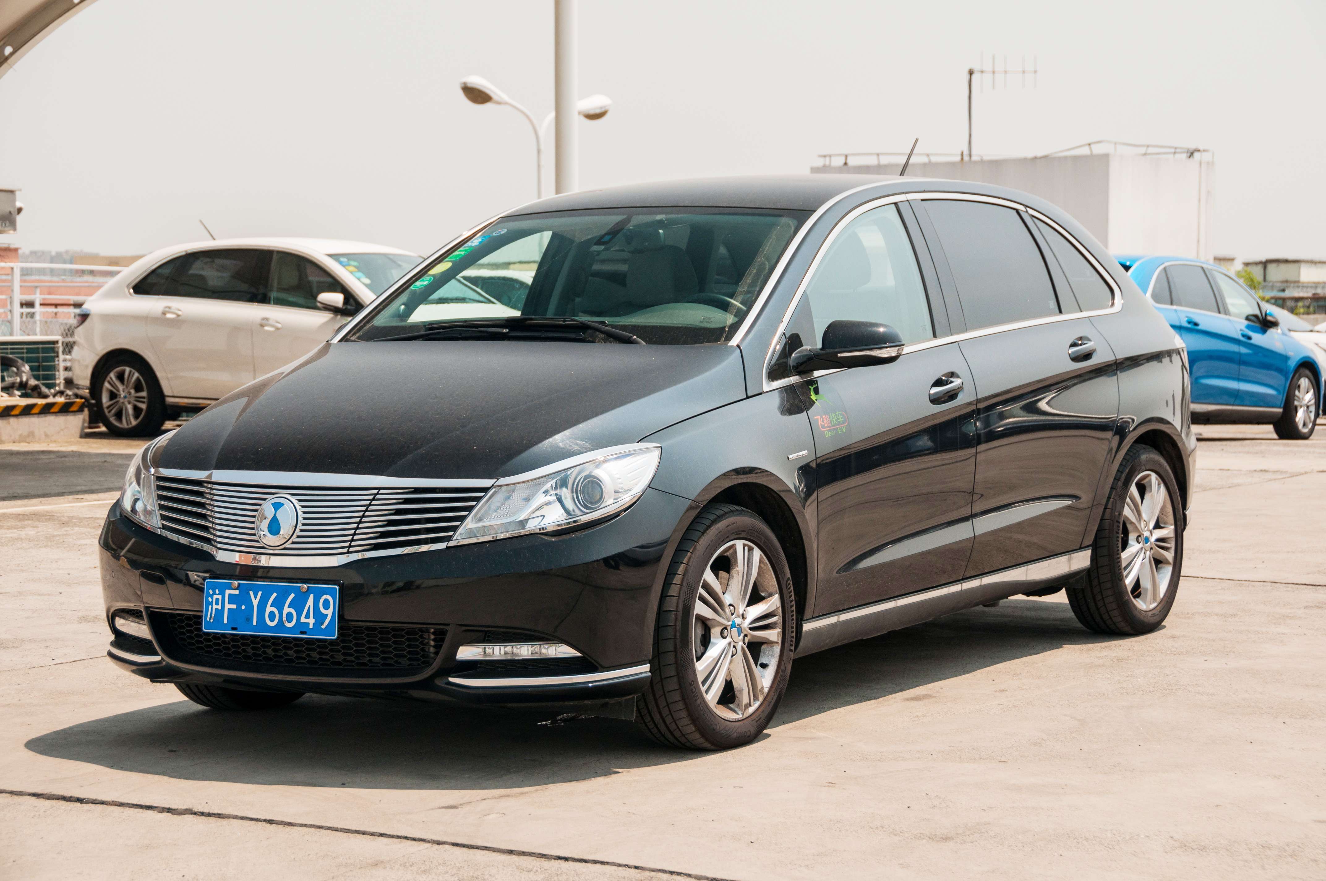 The Denza uses the drivetrain of the BYD e6 and matches it with the platform of the first generation Mercedes B-Class. Photo: Mark Andrews