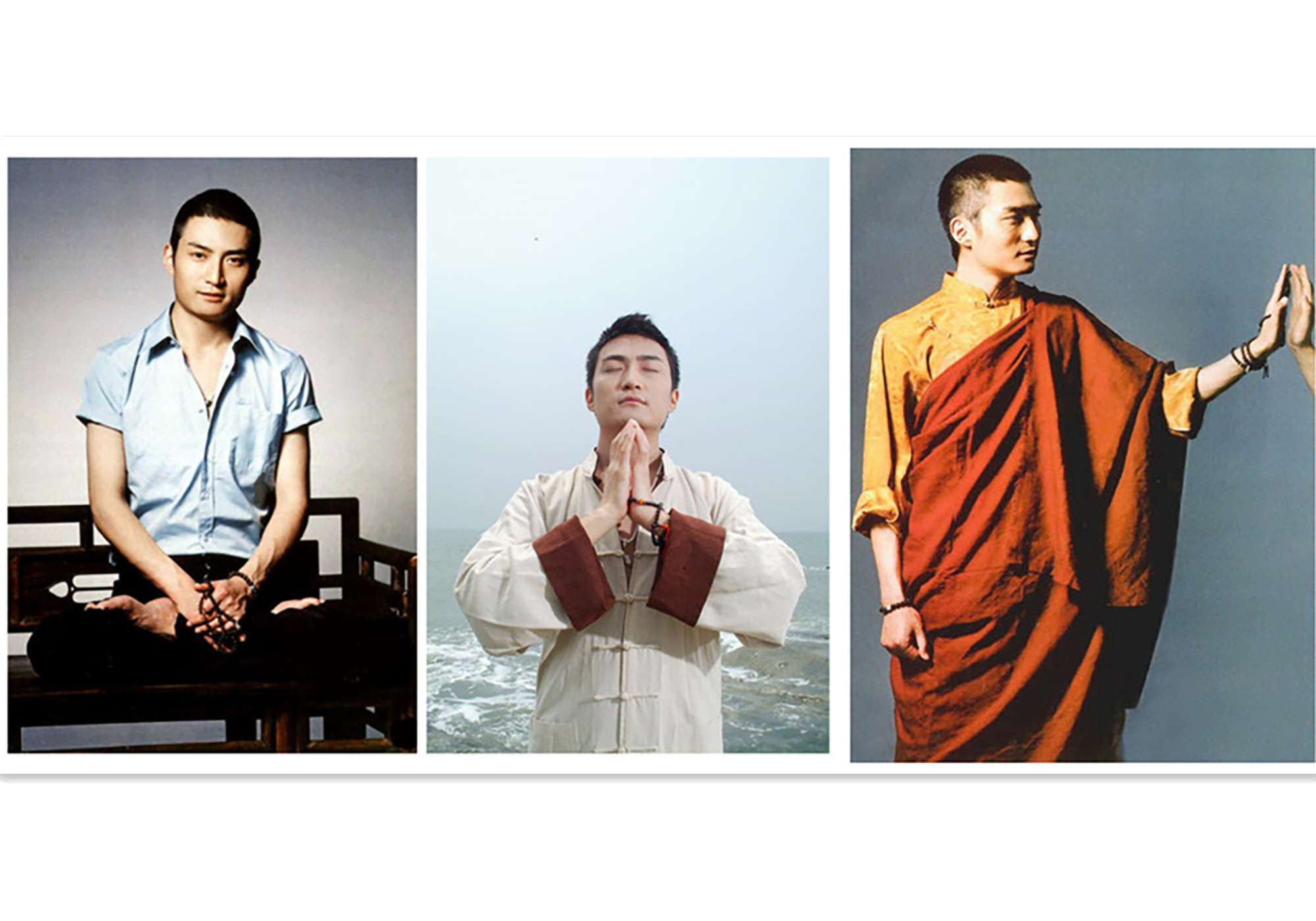 It turns out that ‘Kyabje Ling Rinpoche’ was a convincing actor himself. Photo: SCMP Pictures