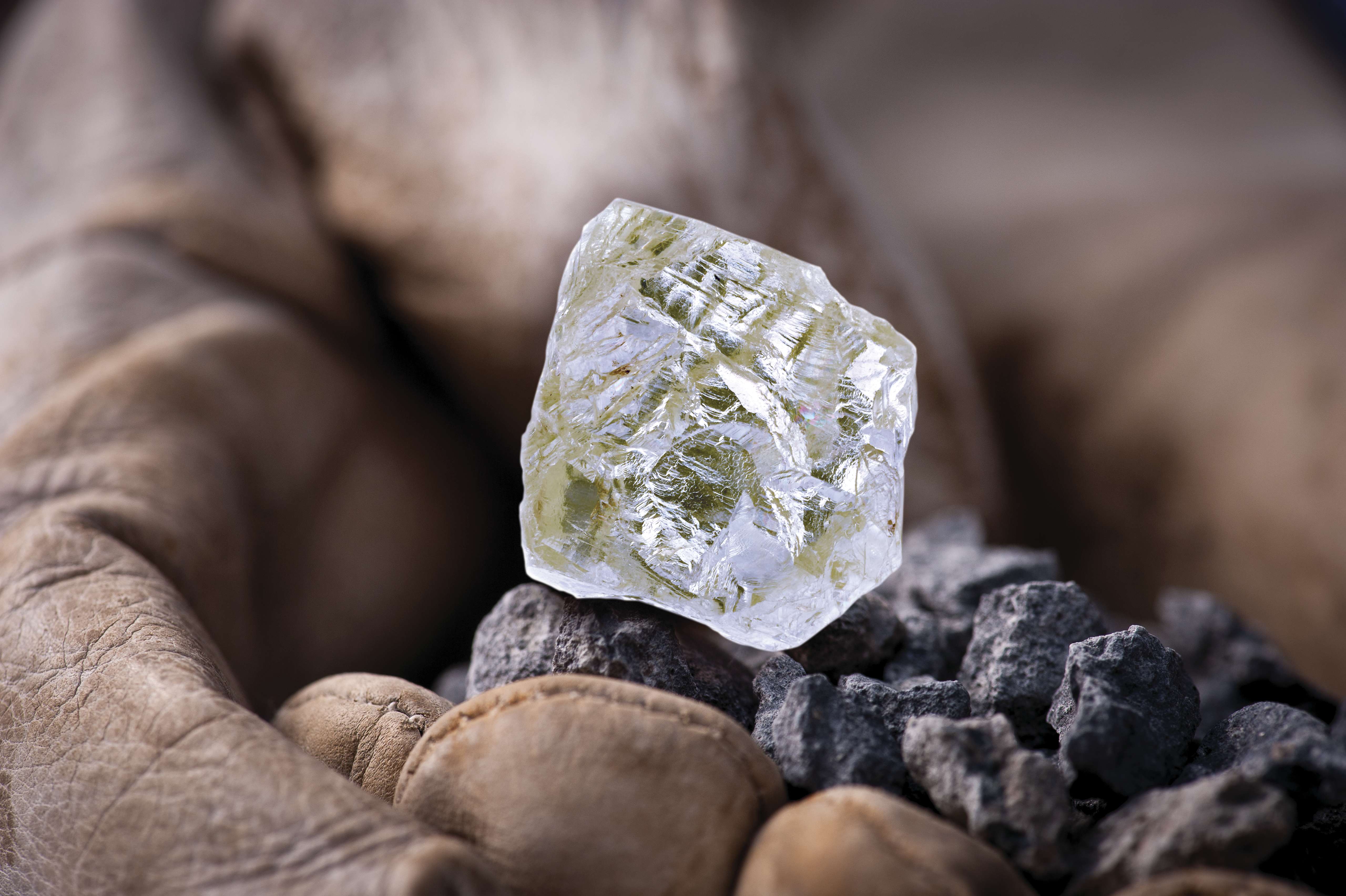 The 187.7ct Diavik Foxfire diamond was discovered in the remote Northwest Territories of Canada.