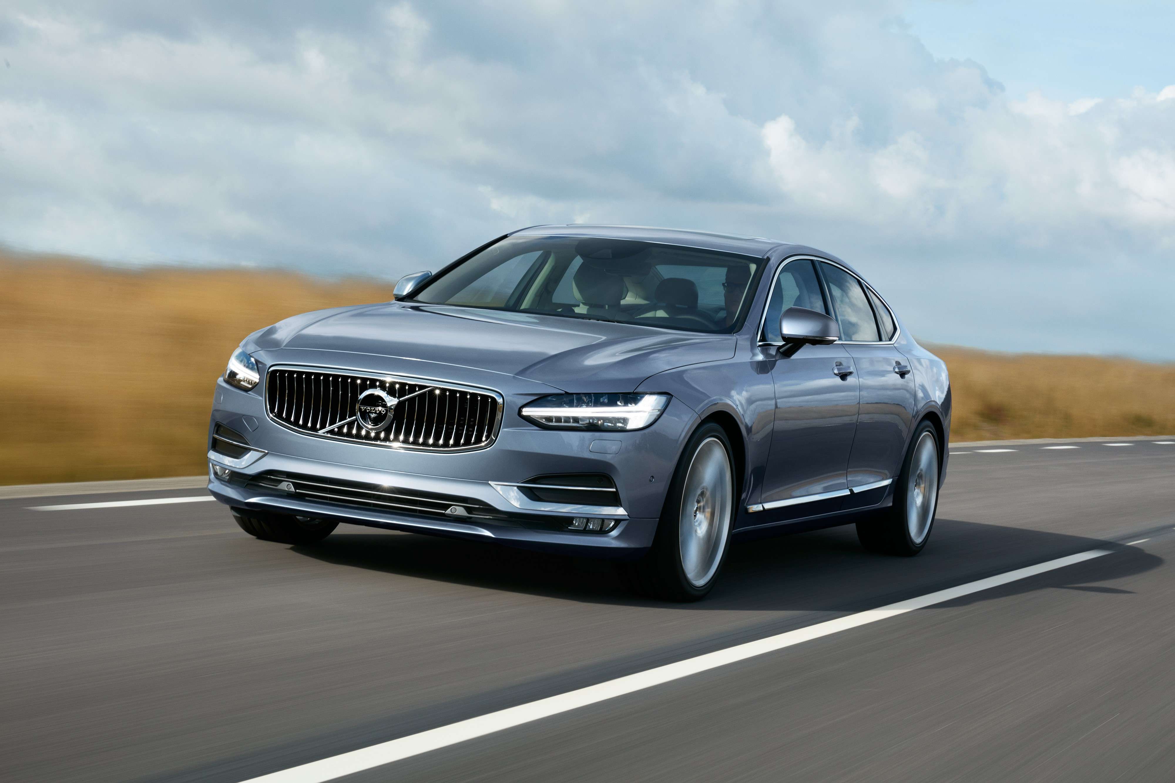 The Volvo S90 packs a four-cylinder, two-litre, turbocharged and supercharged engine, producing 320 horsepower. Photo: SCMP Handout
