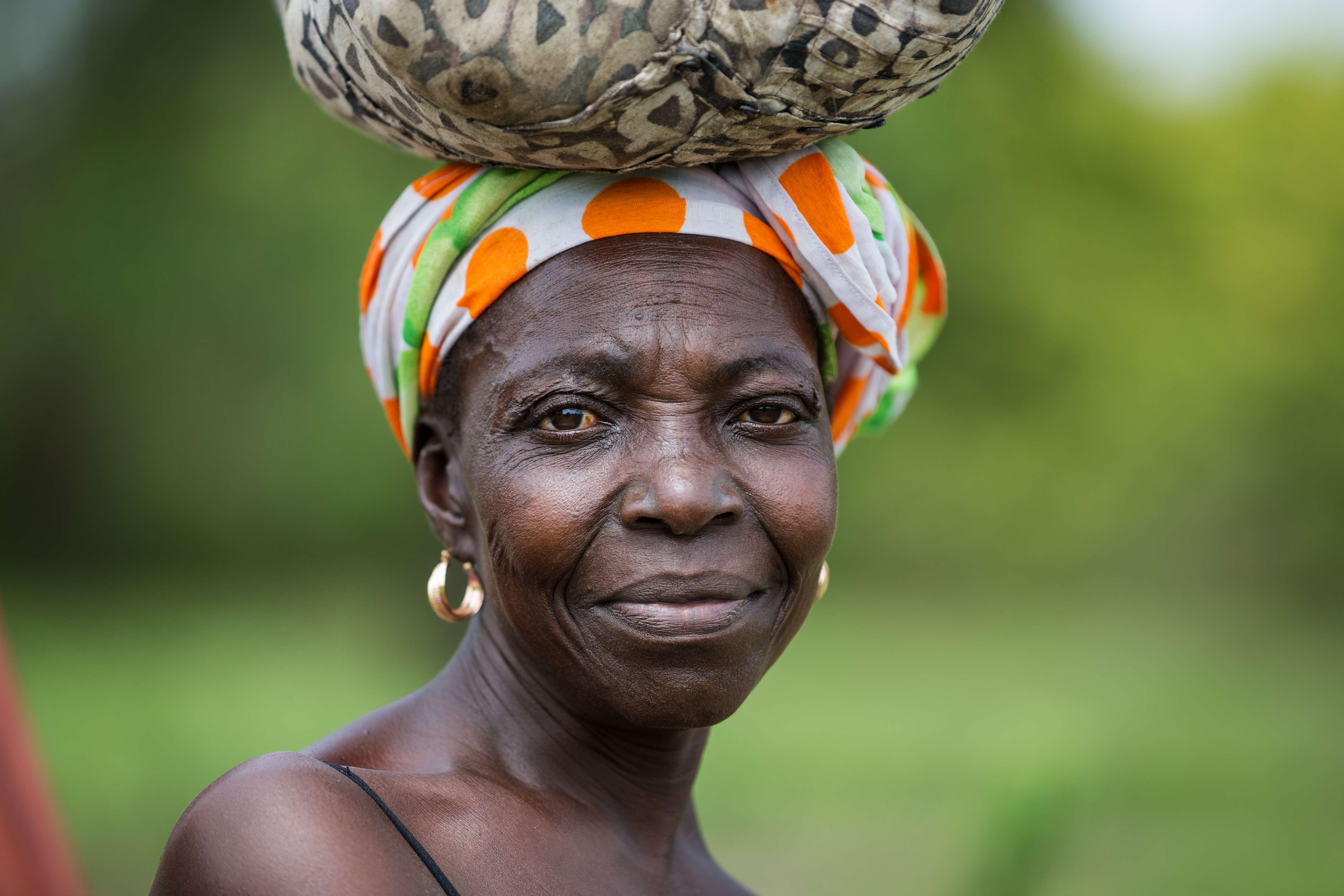 Under the inter-village development scheme, villagers such as Khady Diouf no longer damage the mangroves on a daily hunt for wild oysters but prefer to farm the area’s healthier soil. Pictures: Daniel Allen