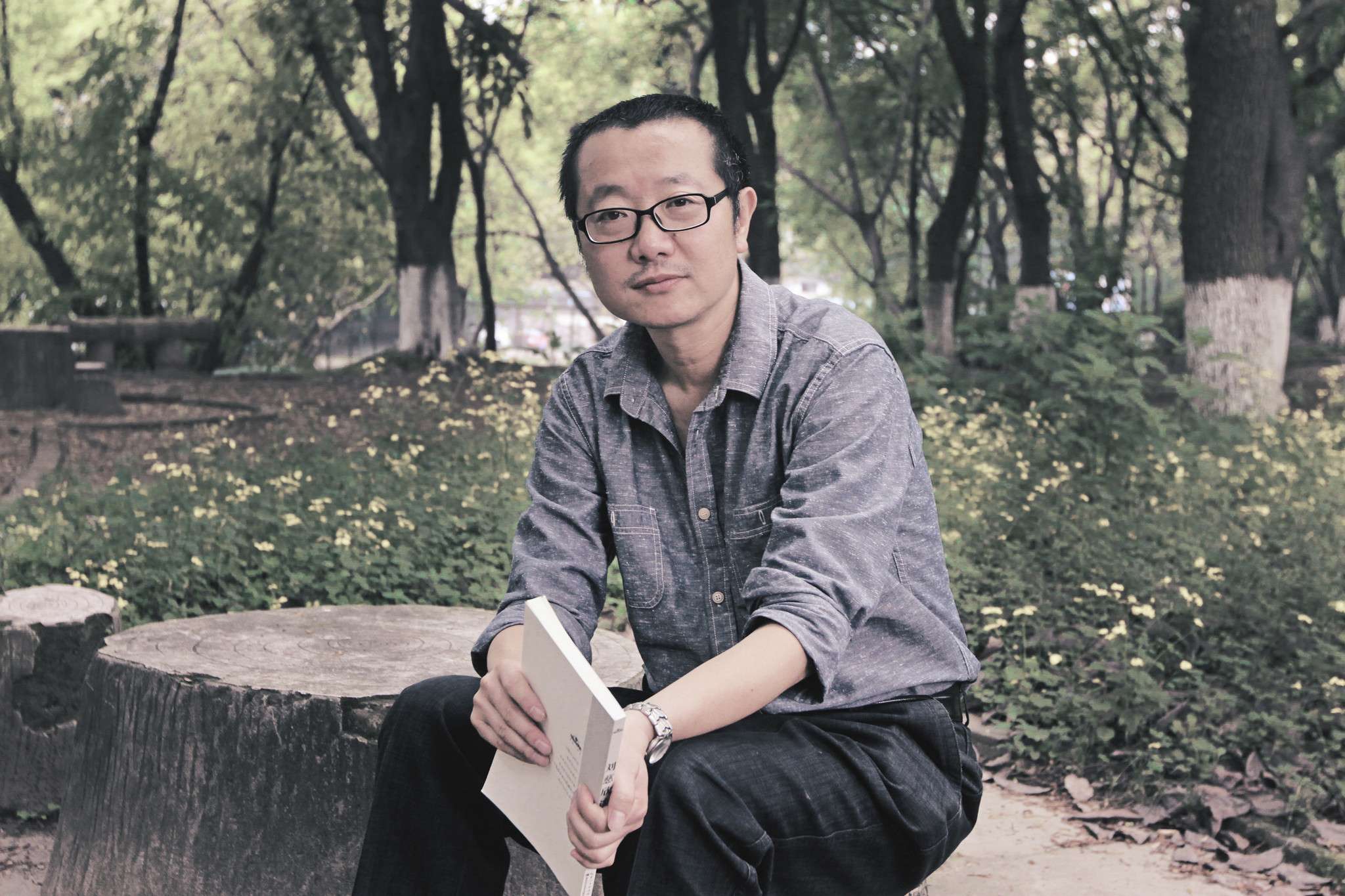 Chinese author Liu Cixin.