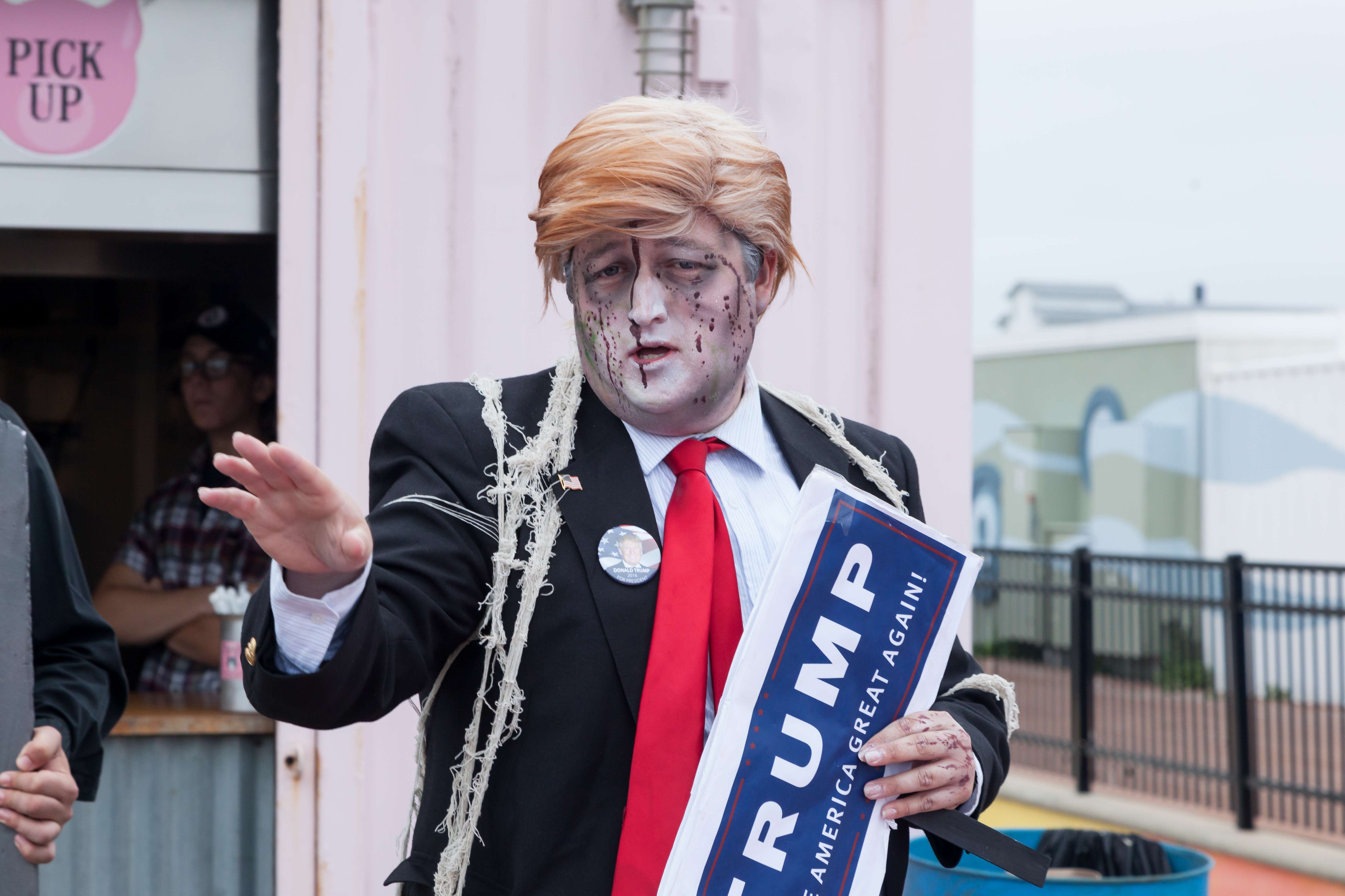 Haunted jail cells, a gender-bending masquerade ball, bloody waltzes … and most terrifying of all: US President Donald Trump. Hong Kong’s got it all this Halloween