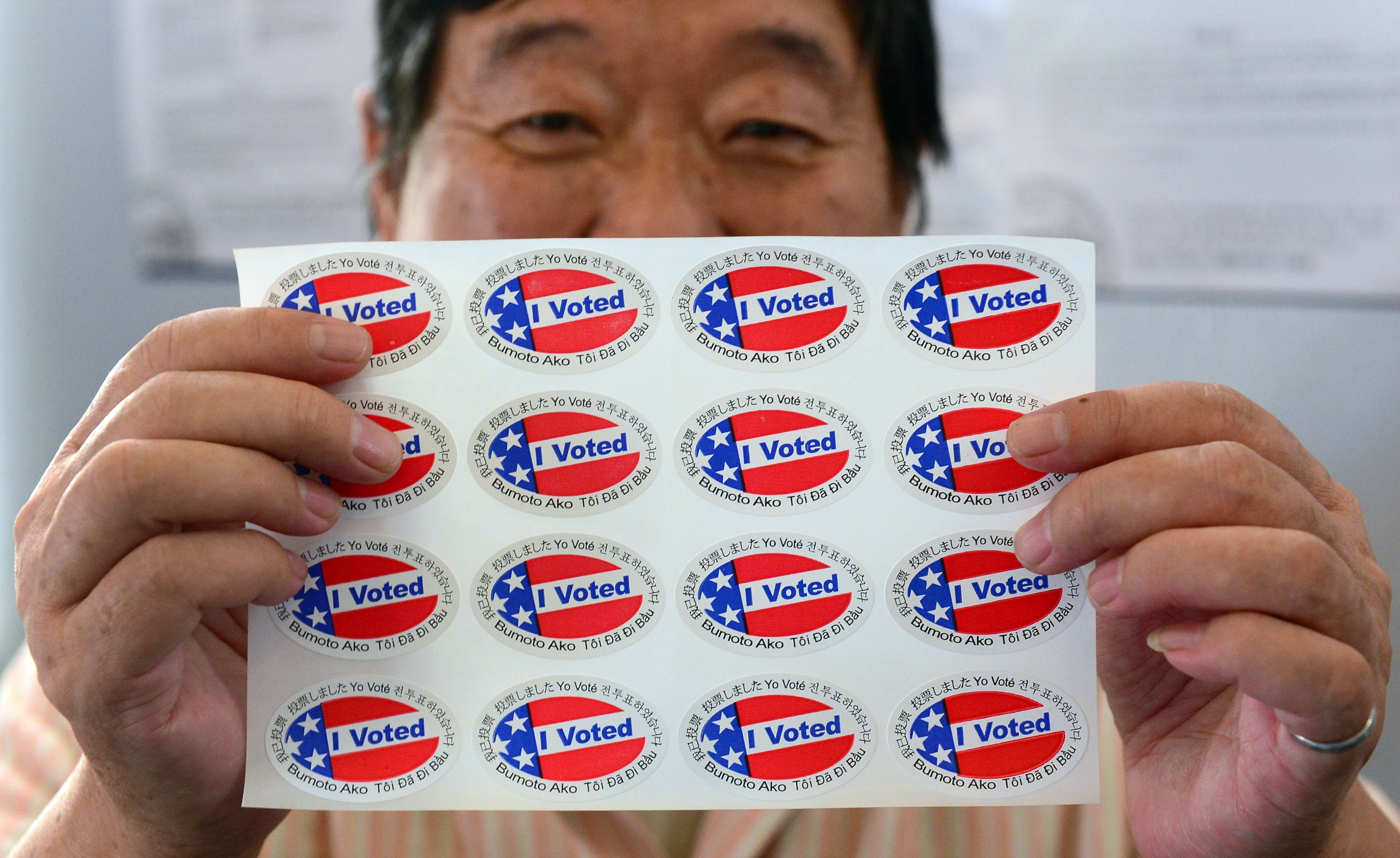 The proportion of Asian Americans registered to vote is lower than that of African Americans or whites. Photo: AFP