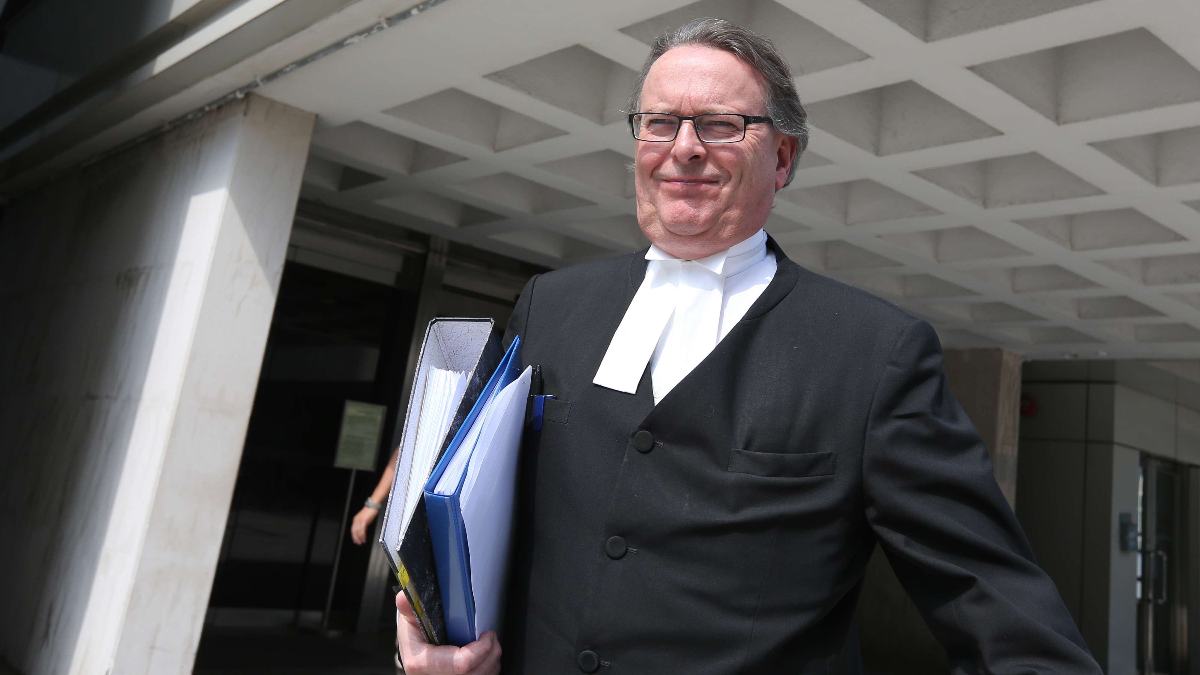 Defence counsel Tim Owen QC at the High Court in Admiralty. Photo: Dickson Lee