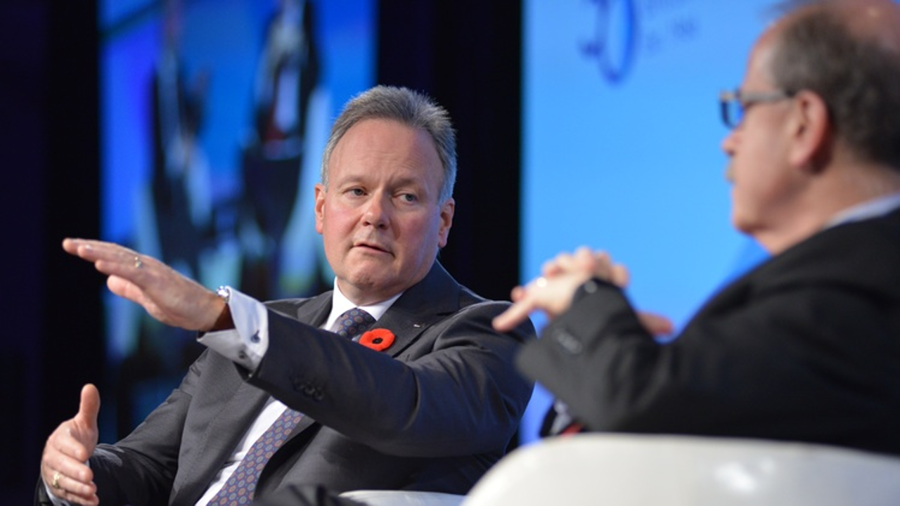 Bank of Canada Governor Stephen Poloz talked long-term declining growth due to demographics in developed economies. Photo: Matt Brock/BCBC