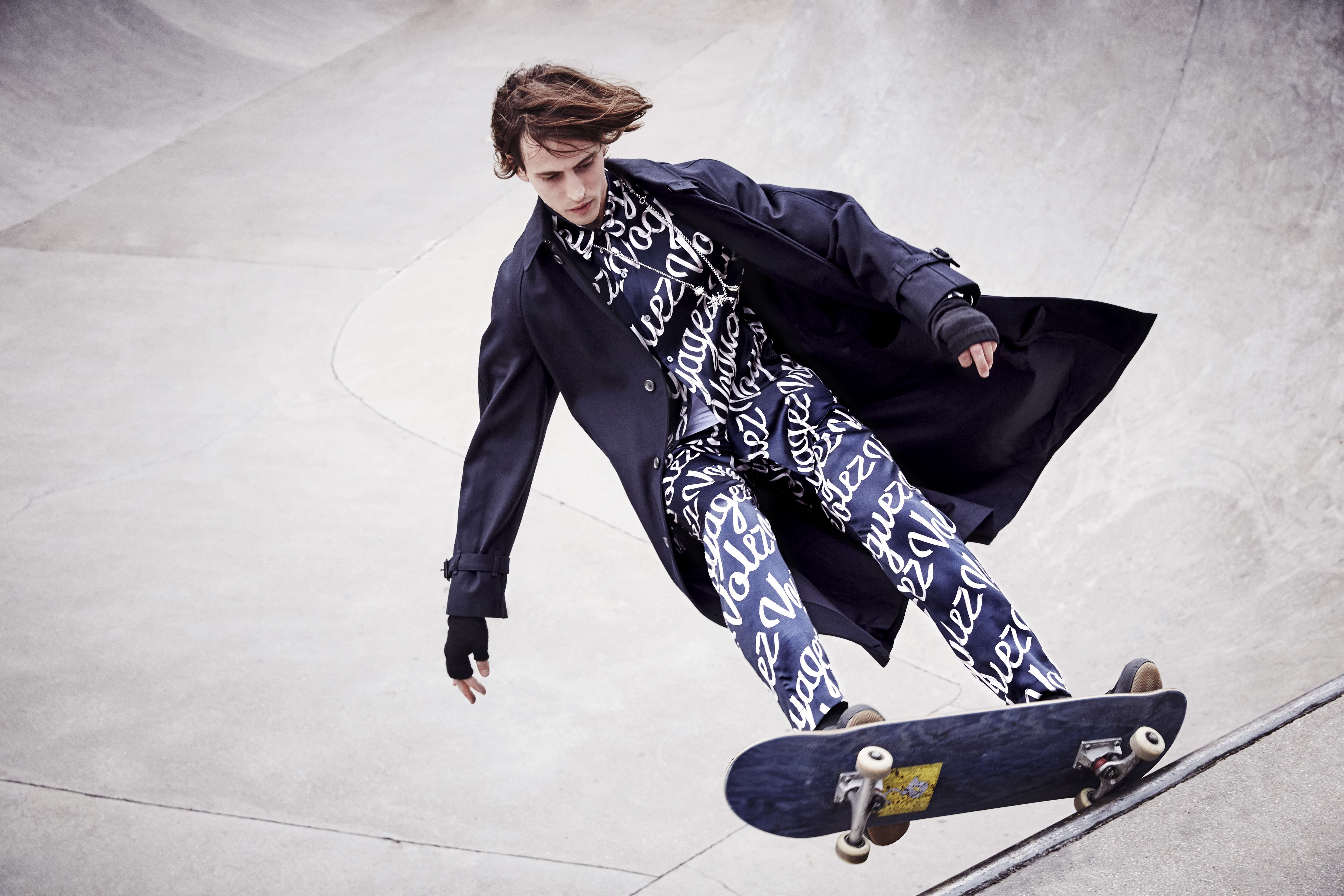 Louis Vuitton, Ermenegildo Zegna Couture and Dior Homme collide with Vans and Rag & Bone down at the skate park